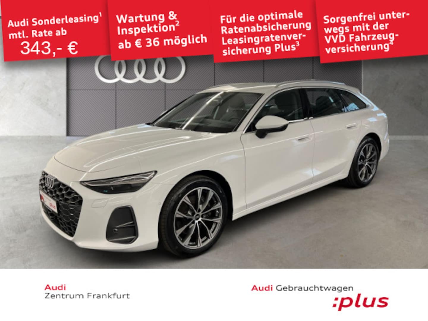 Bild über Audi A6 Avant TFSI 150 kW S tronic - für weitere Informationen kontaktieren Sie den Audi Partner