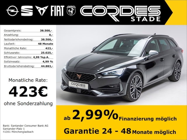 CUPRA Leon Sportstourer ST VZ 2.0 TSI Automatik AHK Kamera PDC BC (215) (56224)