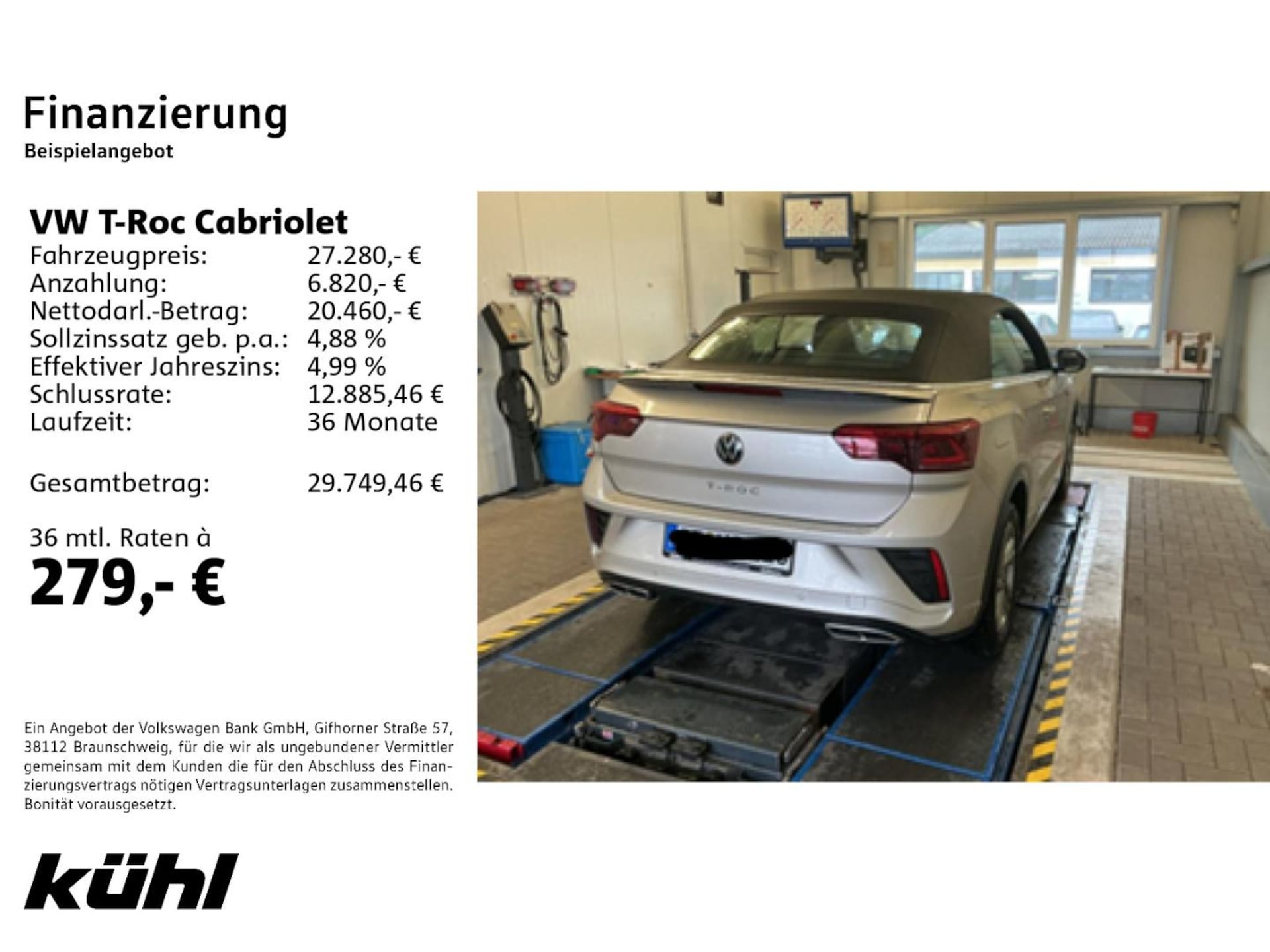 Volkswagen T-Roc Cabriolet R-Line