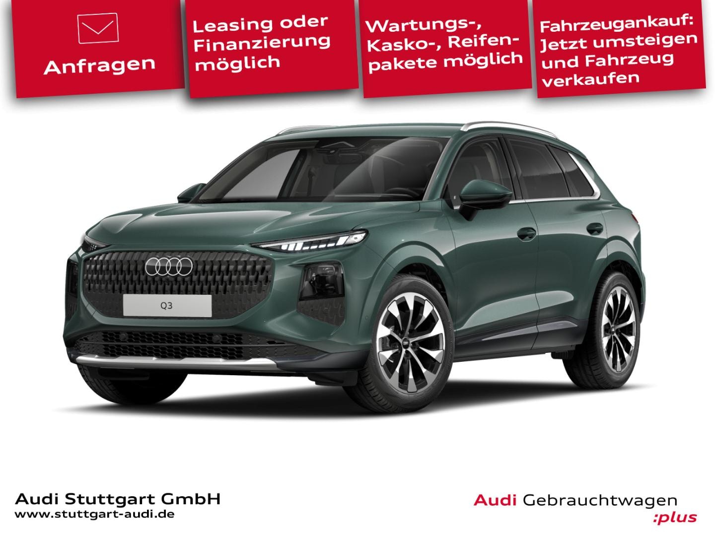 Bild über Audi Q3 SUV TDI 110 kW S tronic - für weitere Informationen kontaktieren Sie den Audi Partner