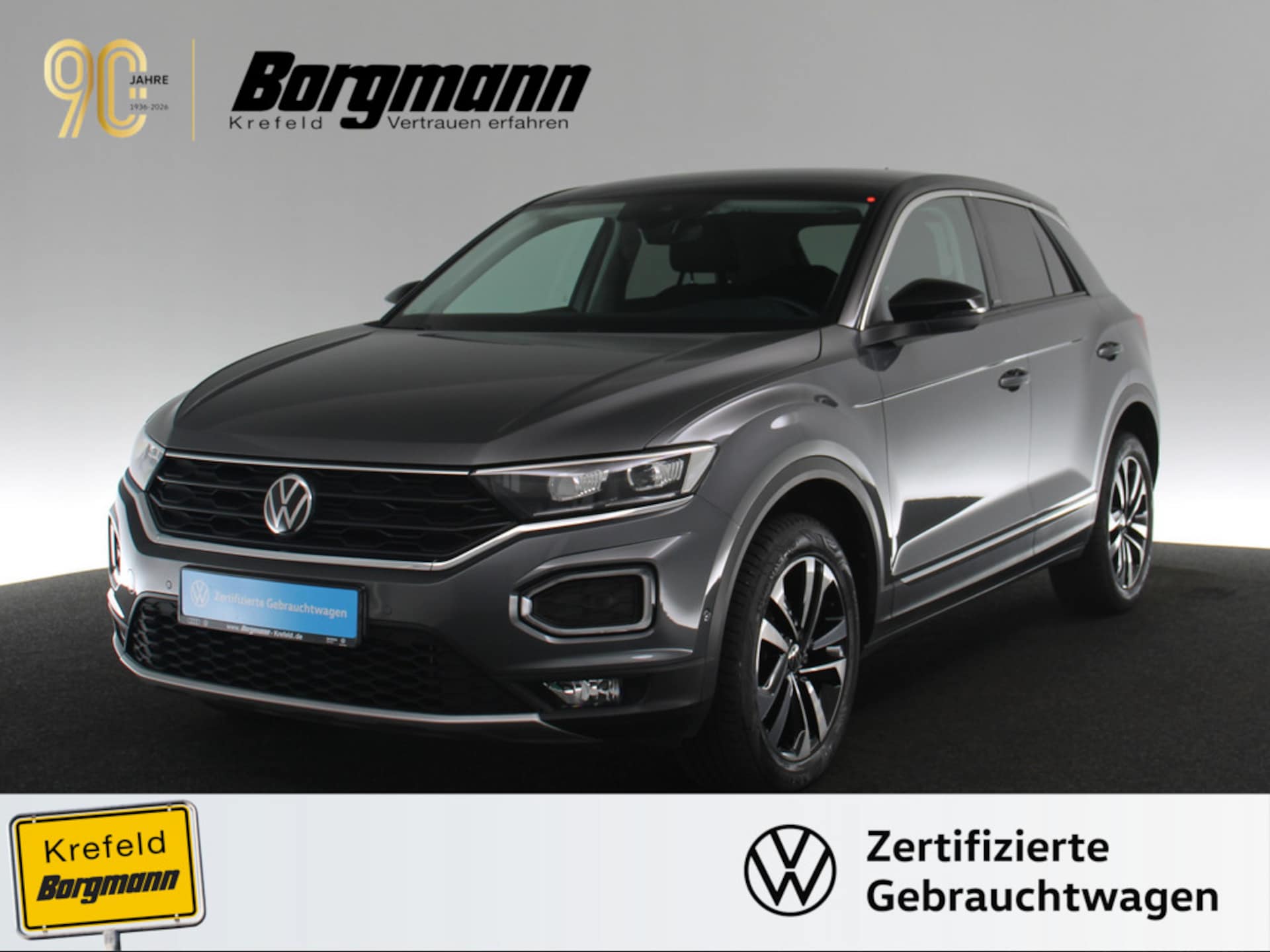 Volkswagen T-Roc 2021 — T-Roc 1.5 TSI ACT United AHK LED ACC NAVI SHZ