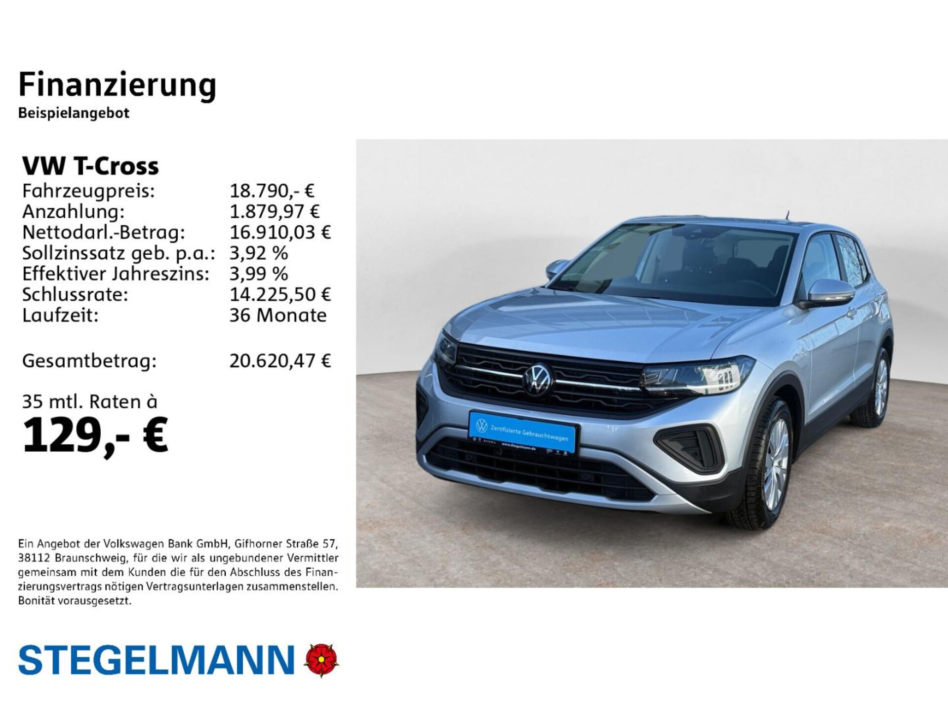 Volkswagen T-Cross Basis-Modell