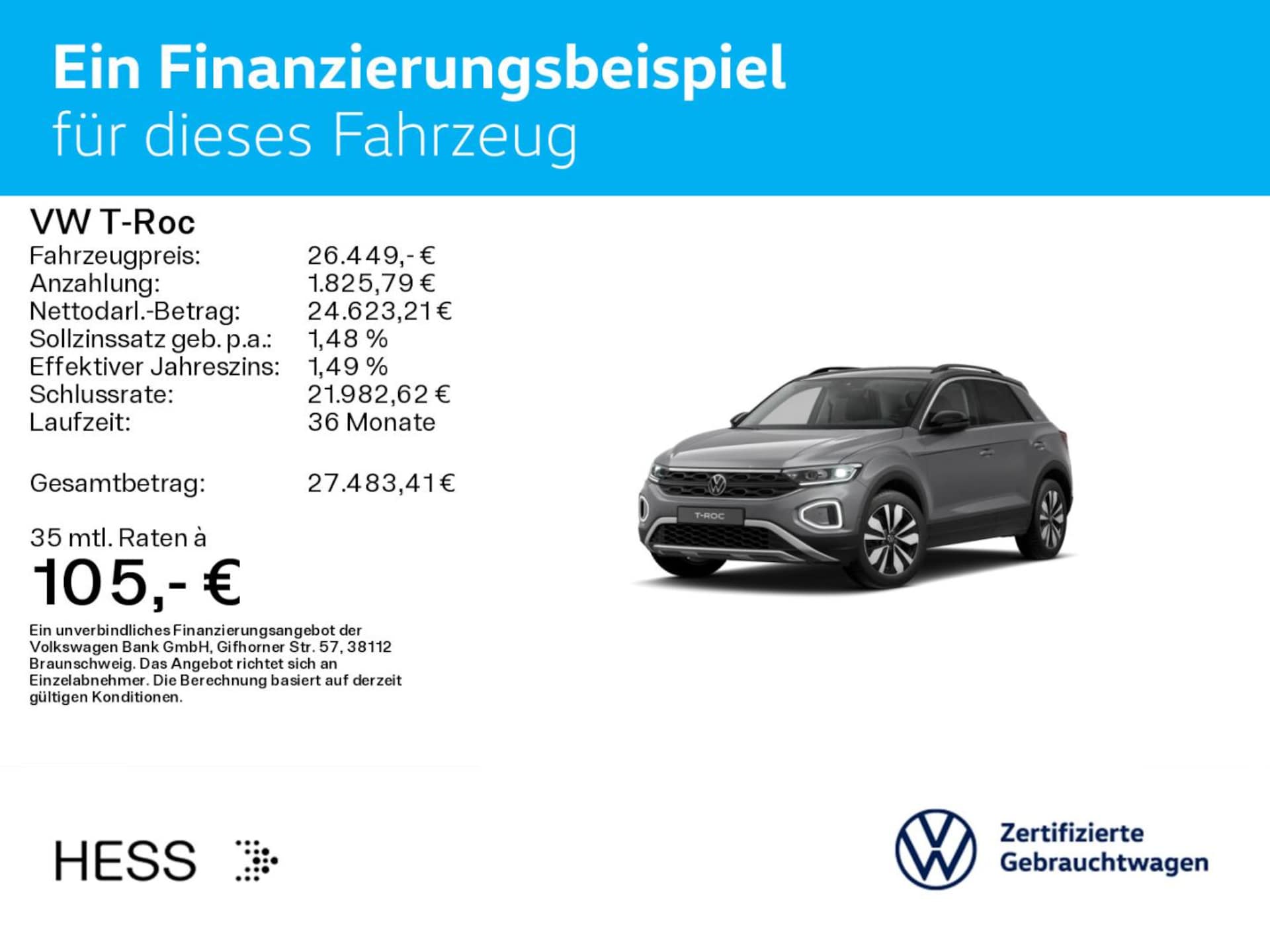 Volkswagen T-Roc Life