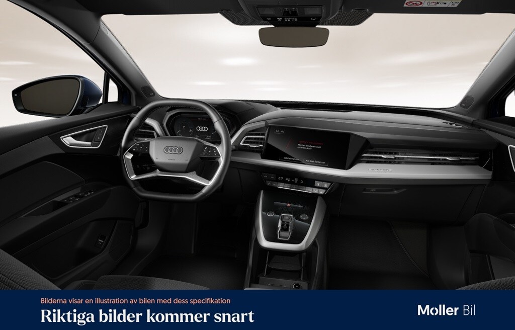 Bild som visar&nbsp;Audi Q4 e-tron&nbsp;Q4 55 e-tron quattro Proline advanced 250,00 kW - för mer information kontakta din Audi Partner