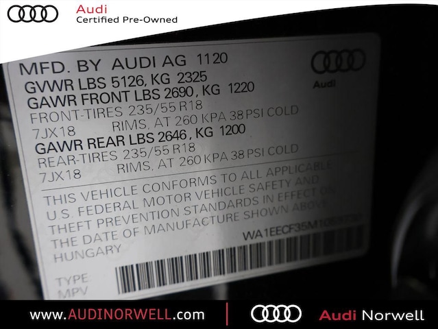2021 Audi Q3 SUV
