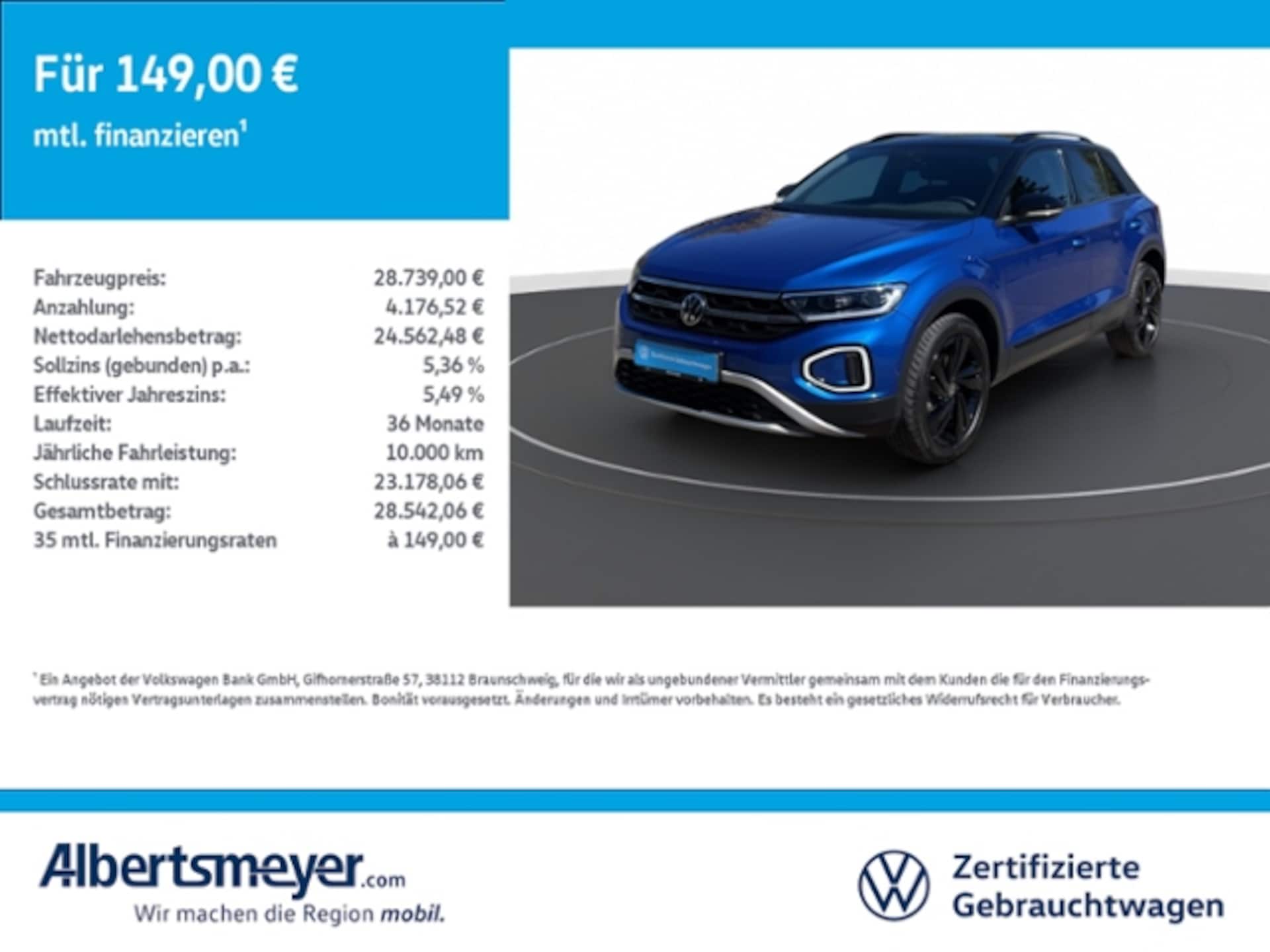 Volkswagen T-Roc Style