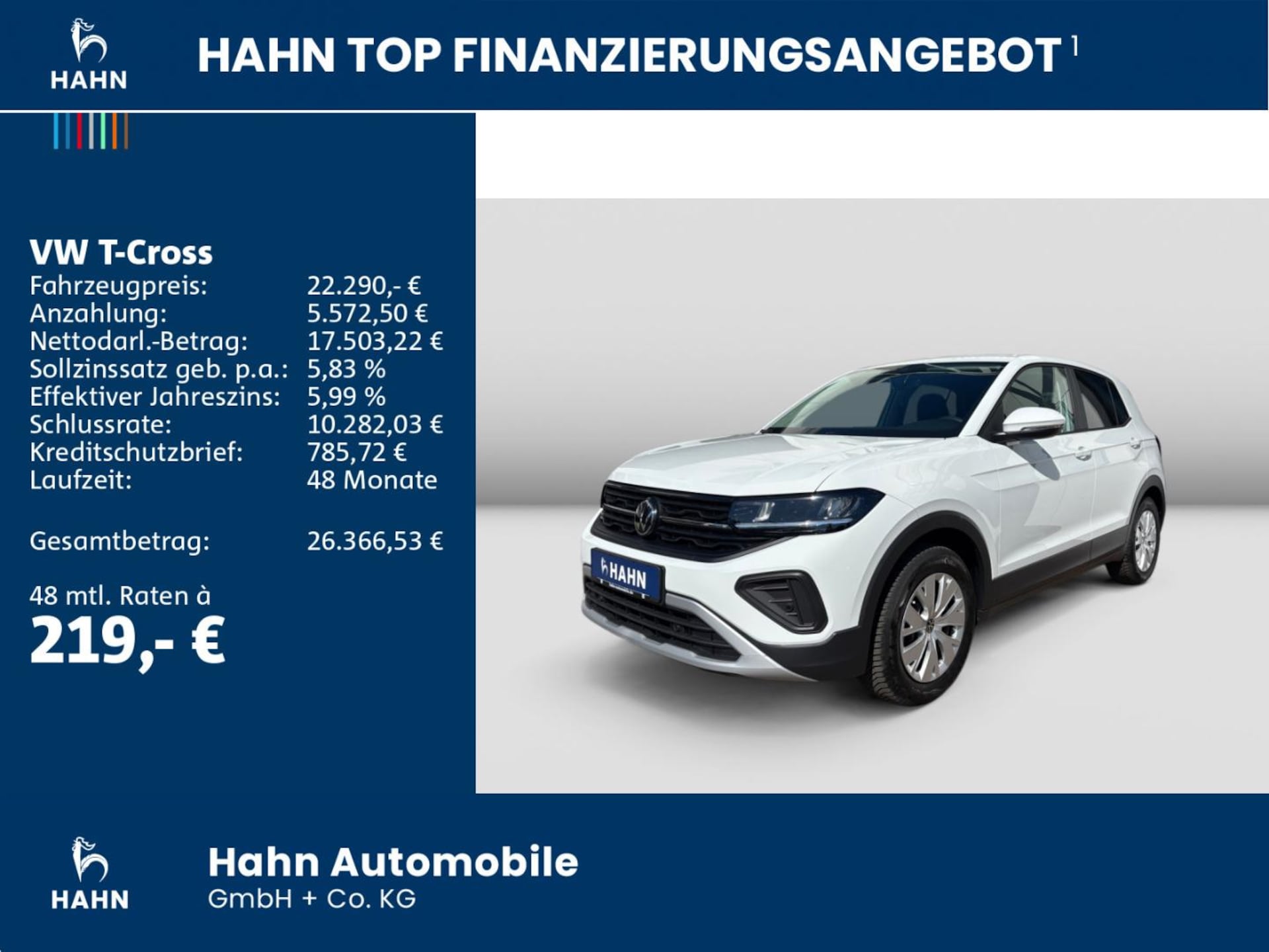 Volkswagen T-Cross Basis-Modell