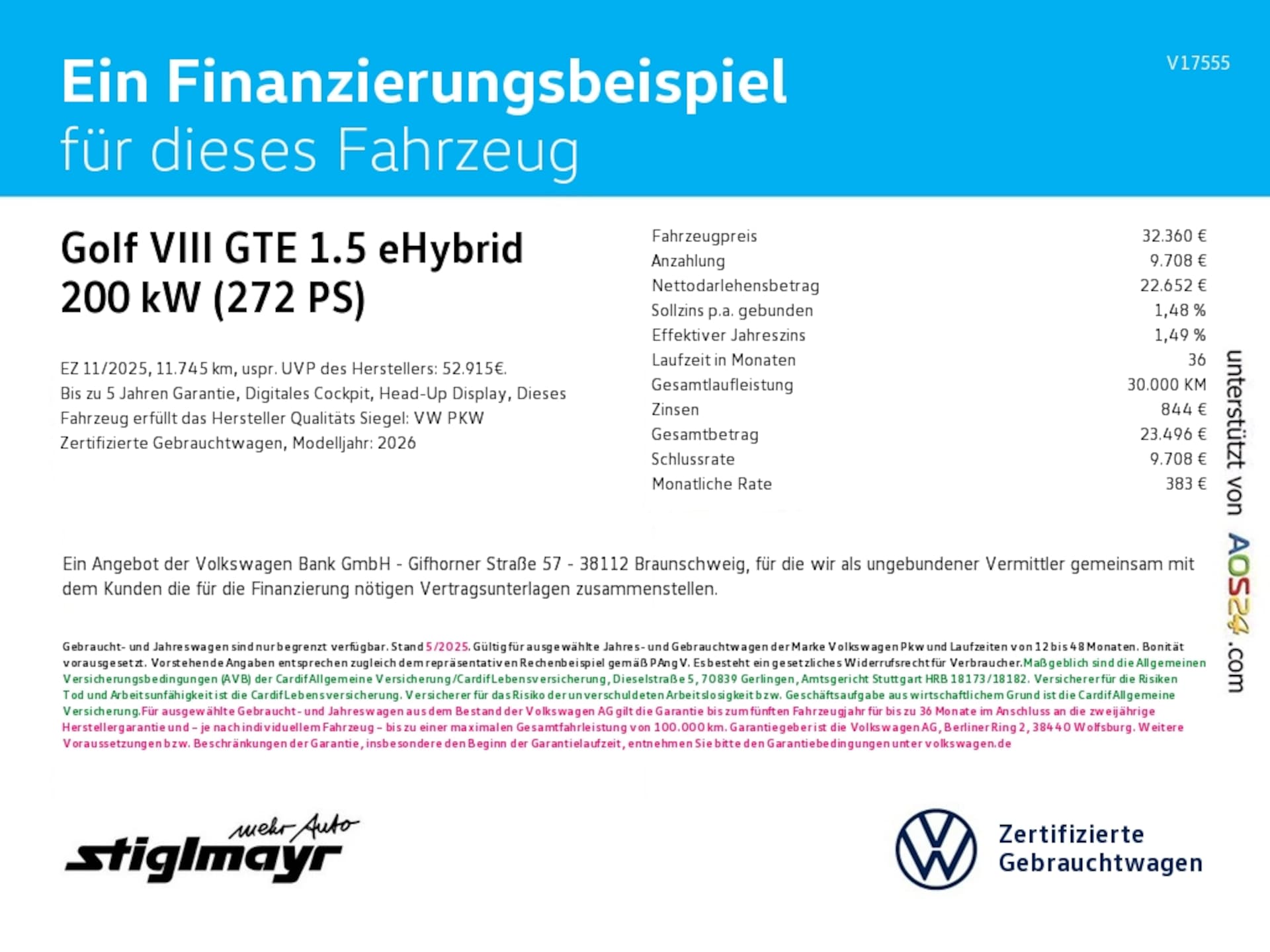Volkswagen Golf GTE