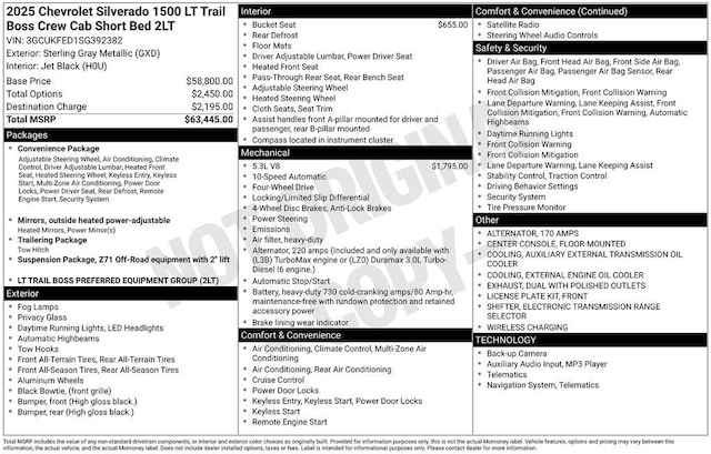 2025 Chevrolet Silverado 1500 LT Trail Boss - Photo 27
