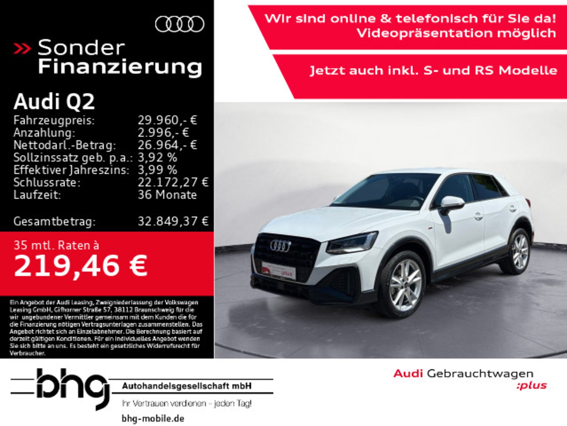 Audi Q2 S line