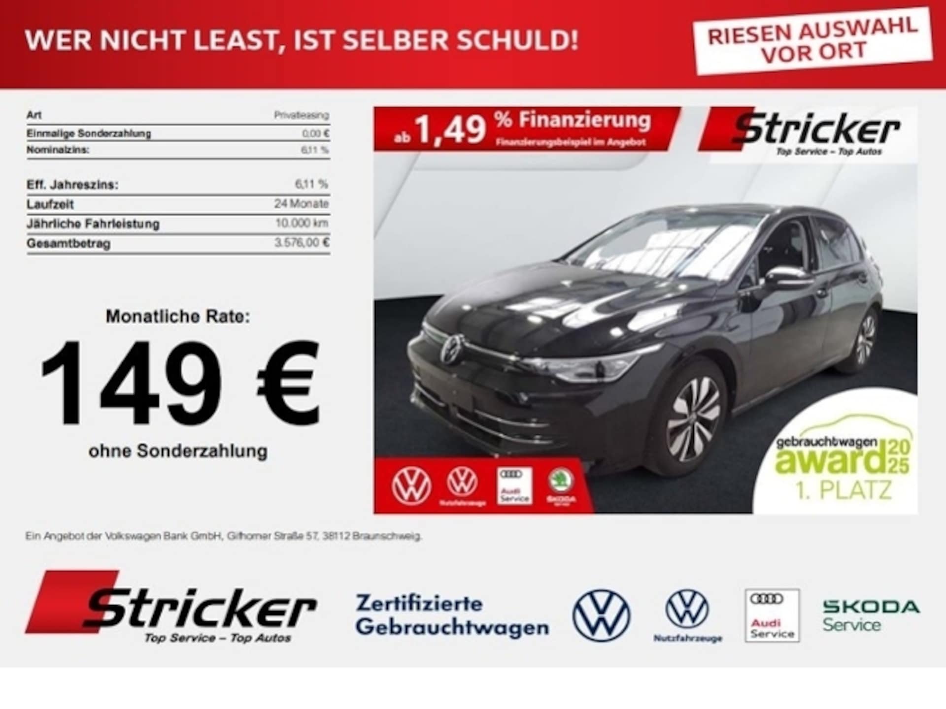 Volkswagen Golf Life