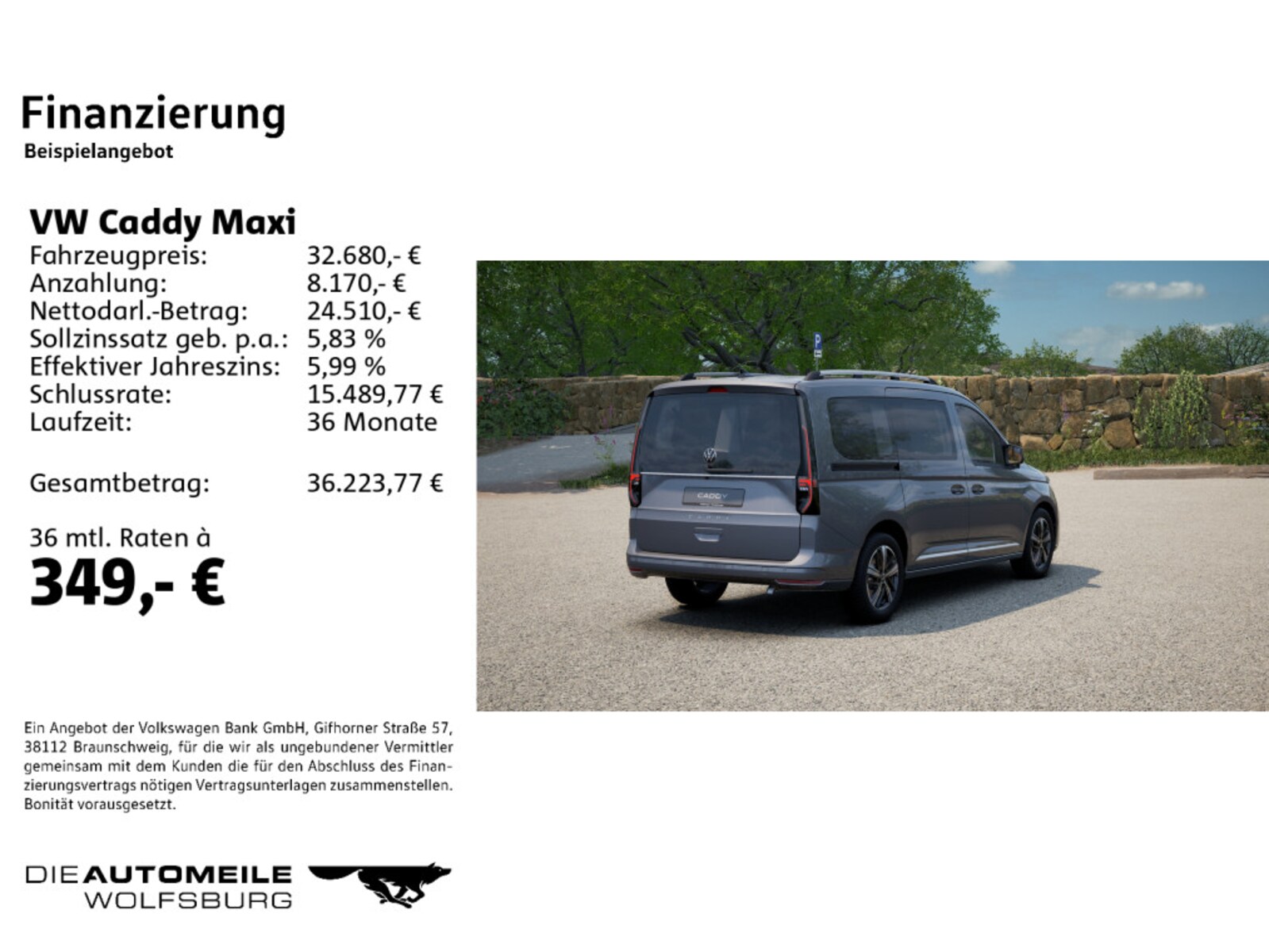Volkswagen Caddy Maxi – Bild 2