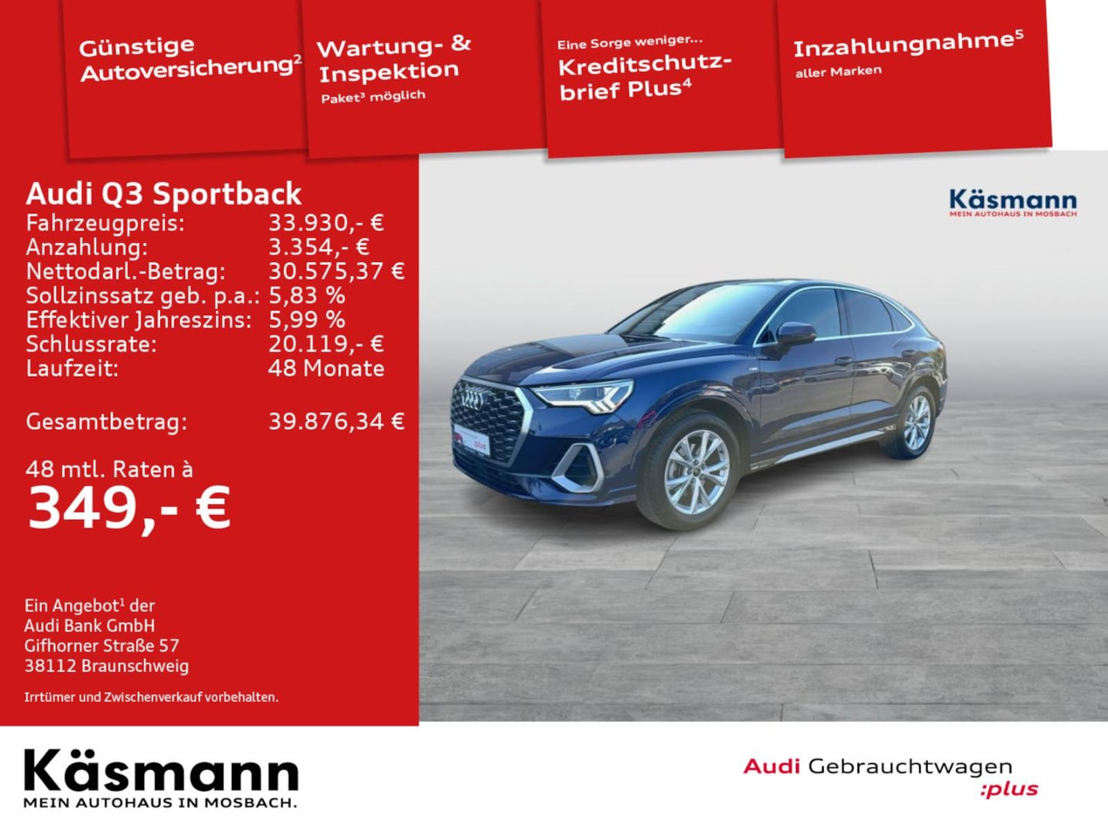 Audi Q3 Sportback – Bild 2