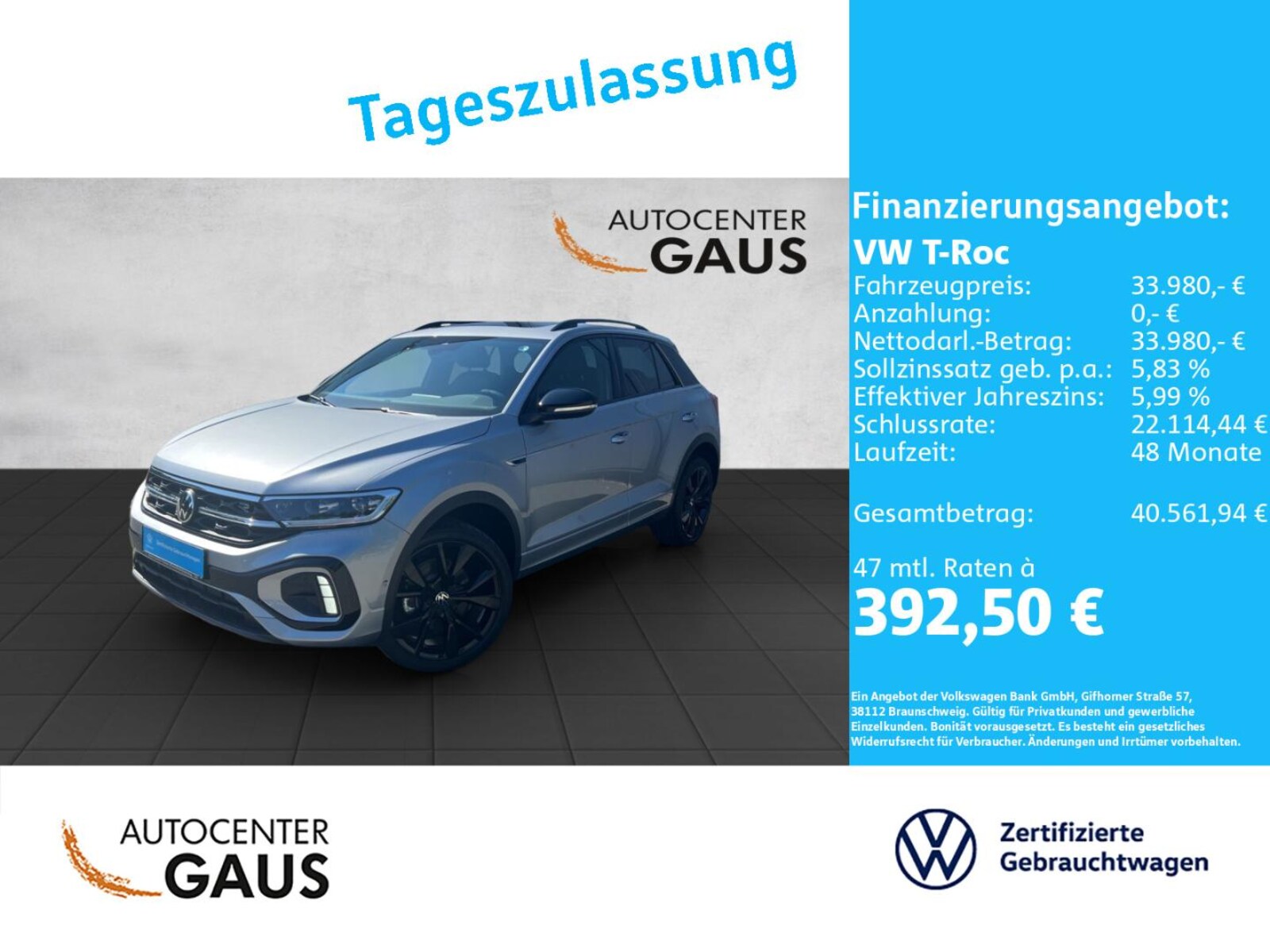 Volkswagen T-Roc – Bild 2