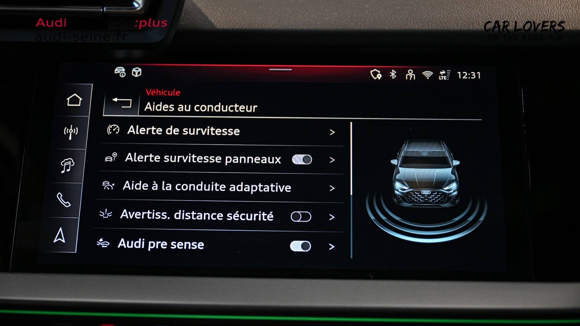 Image about Audi A3 Berline S line 35 TFSI Hybride 110 kW (150 ch) S tronic