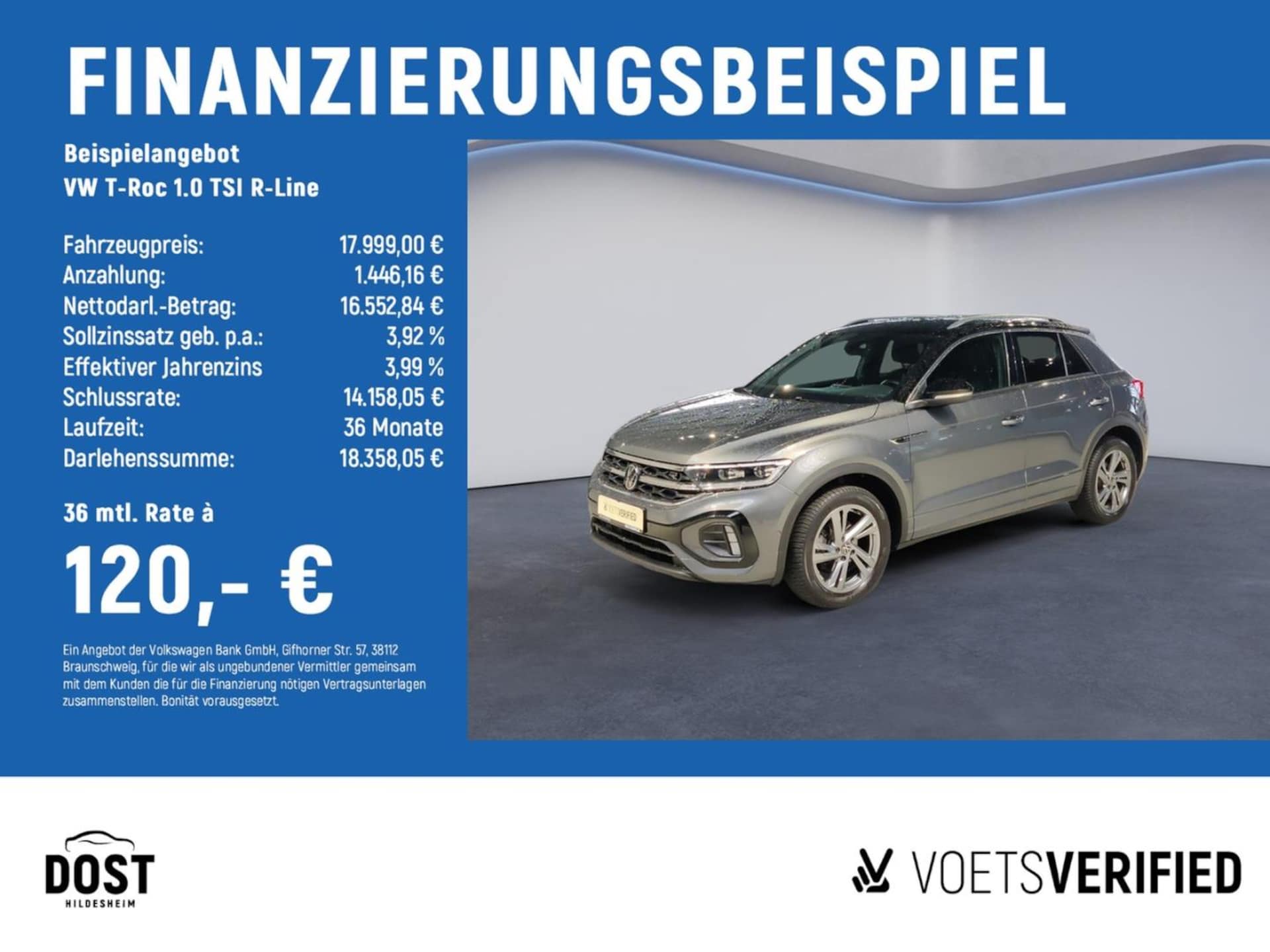 Volkswagen T-Roc R-Line