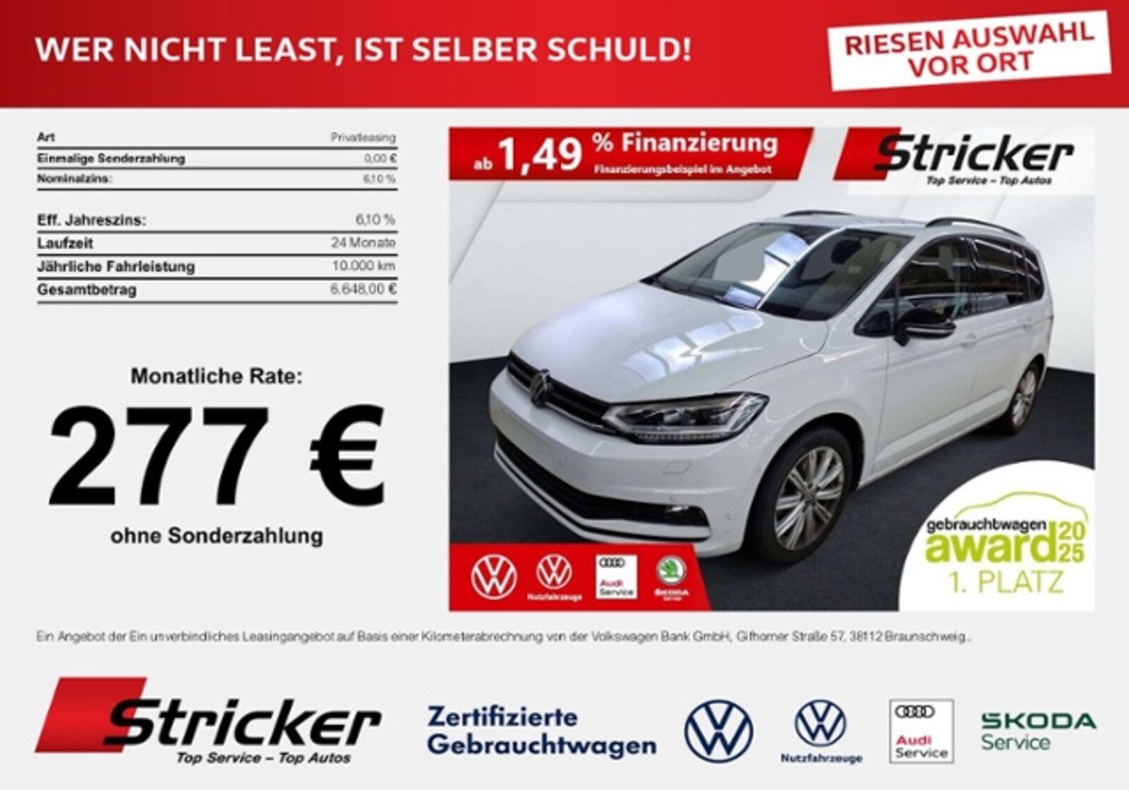 Volkswagen Touran – Bild 2