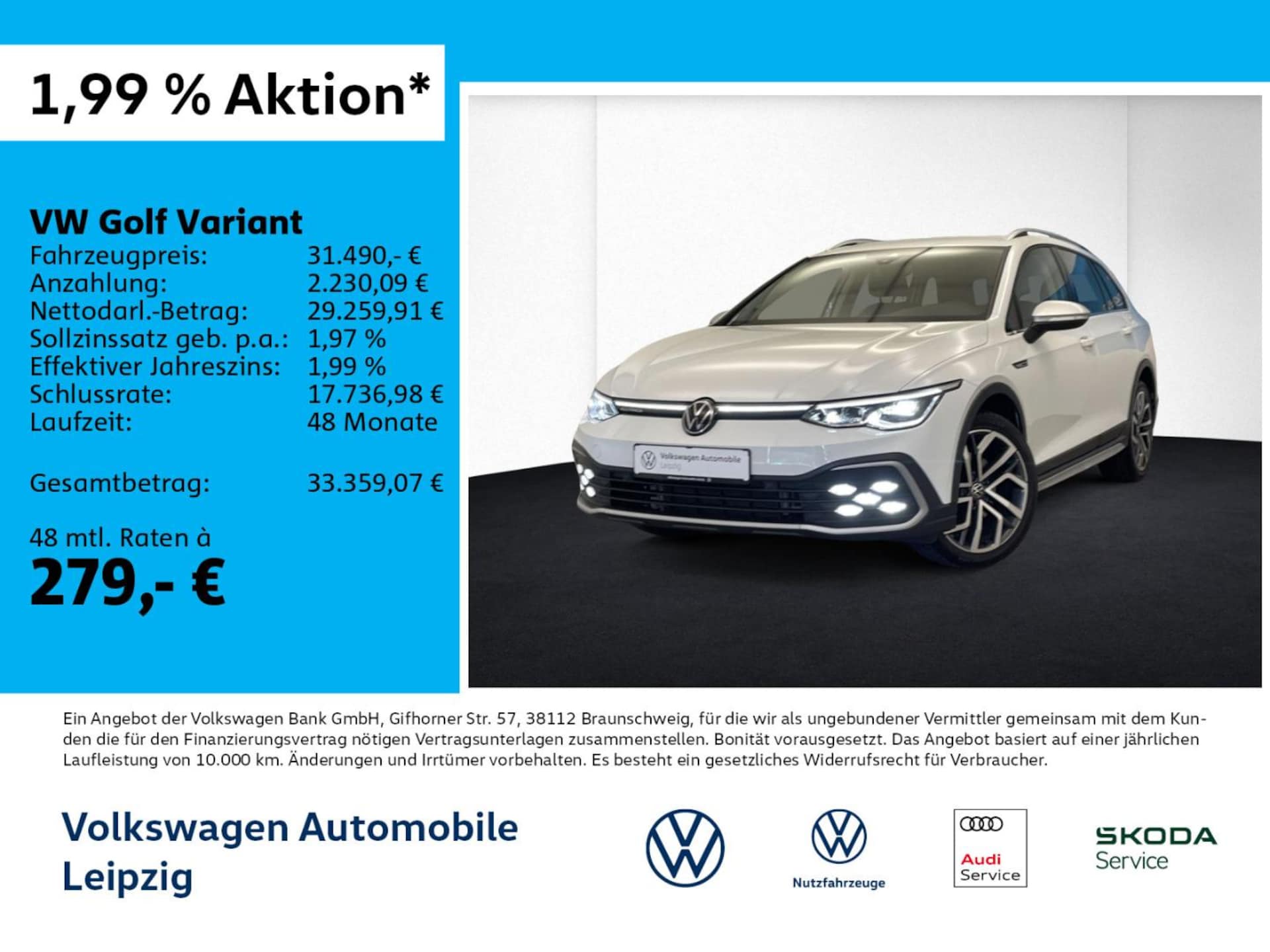 Volkswagen Golf Variant Alltrack