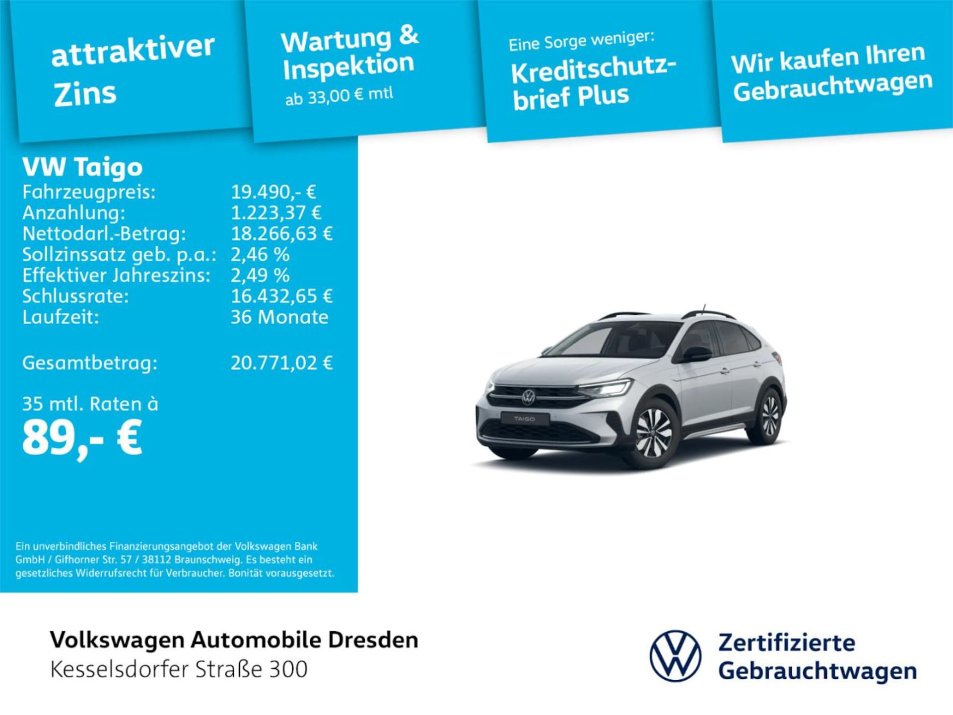 Volkswagen Taigo Goal