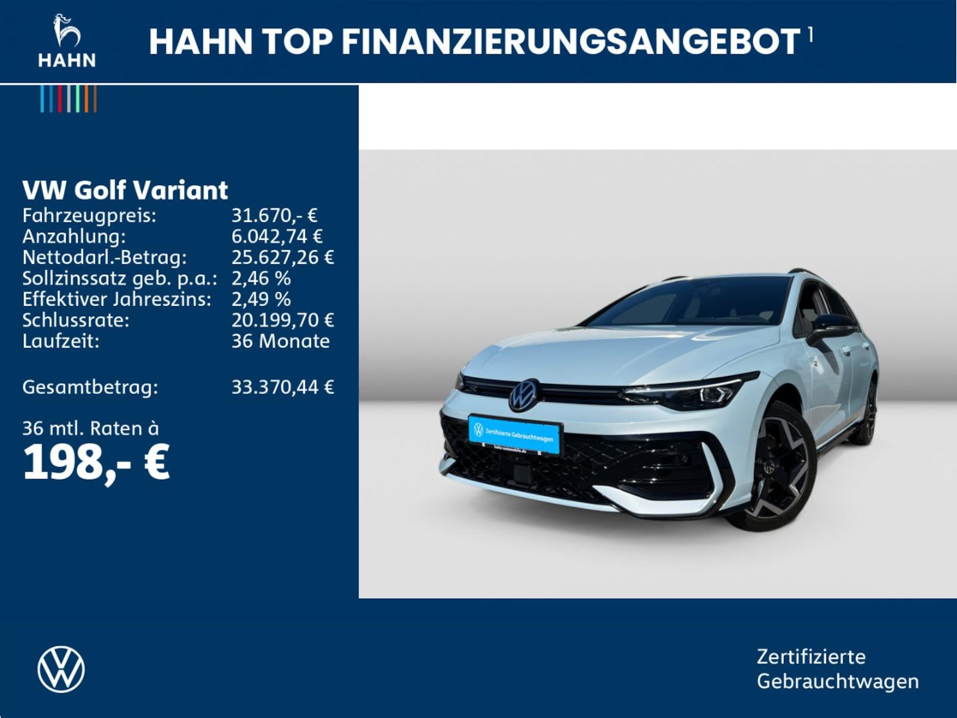 Volkswagen Golf Variant R-Line