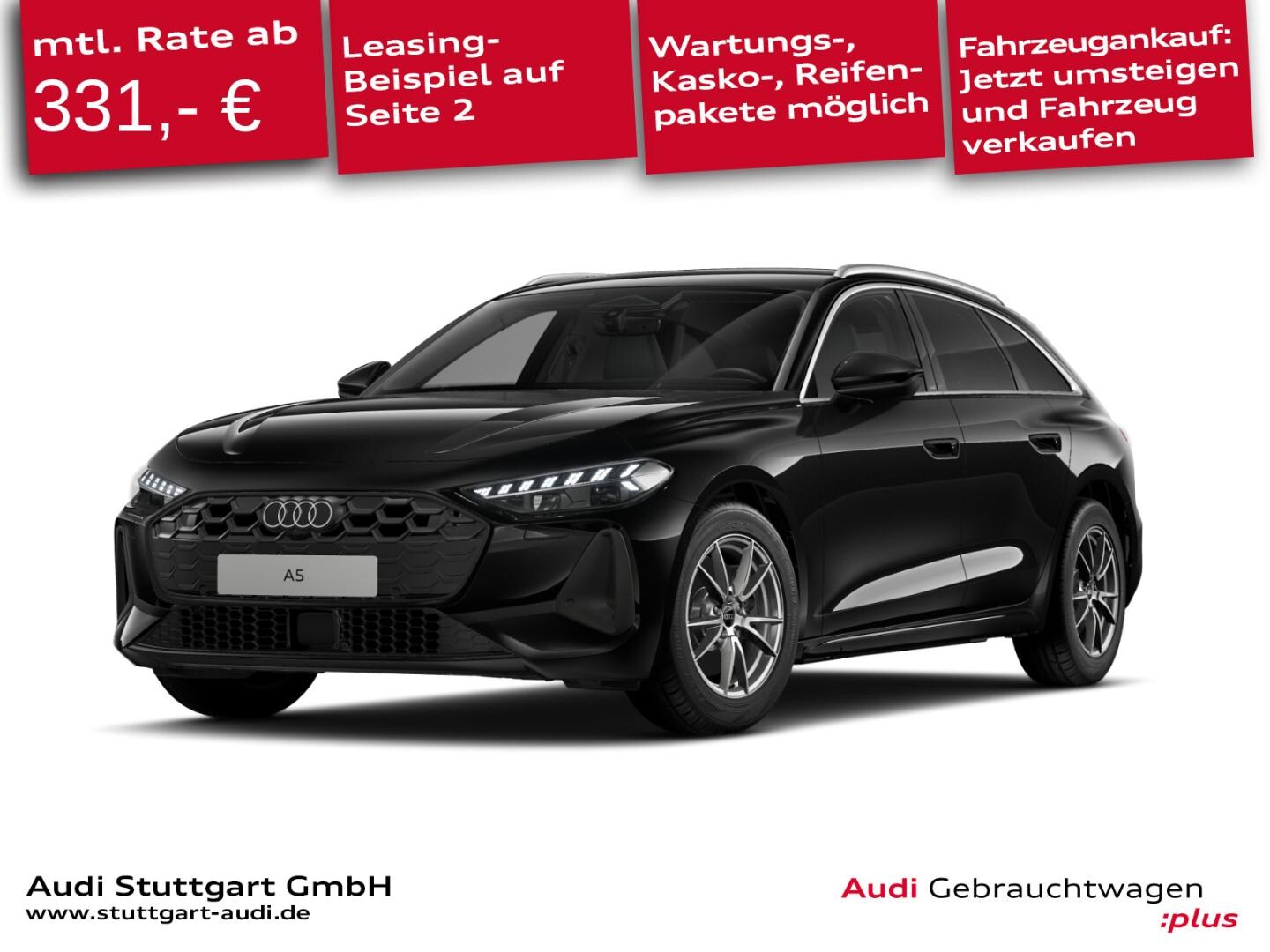 Bild über Audi A5 Avant TDI 150 kW S tronic - für weitere Informationen kontaktieren Sie den Audi Partner