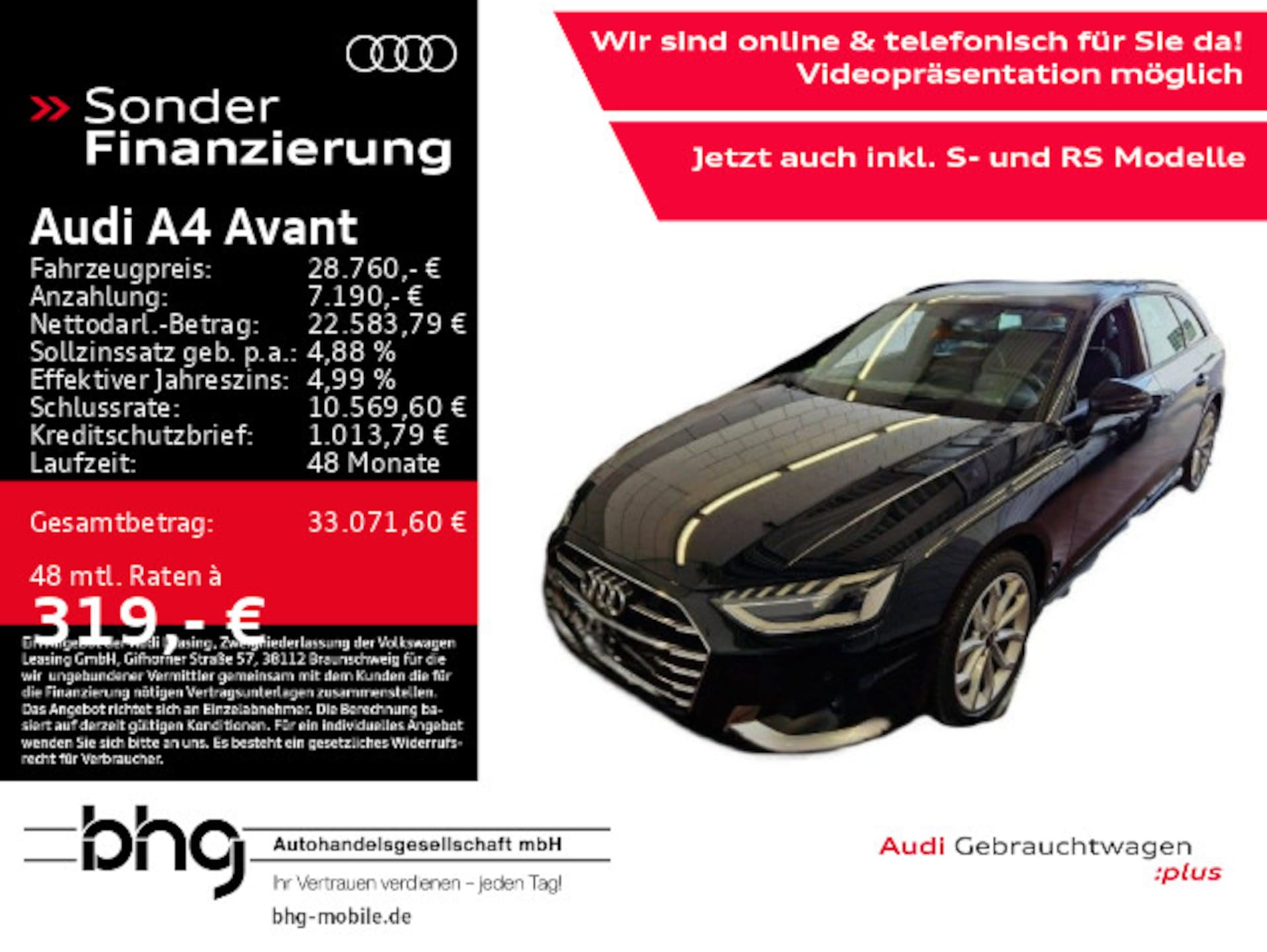 Audi A4 Avant Advanced