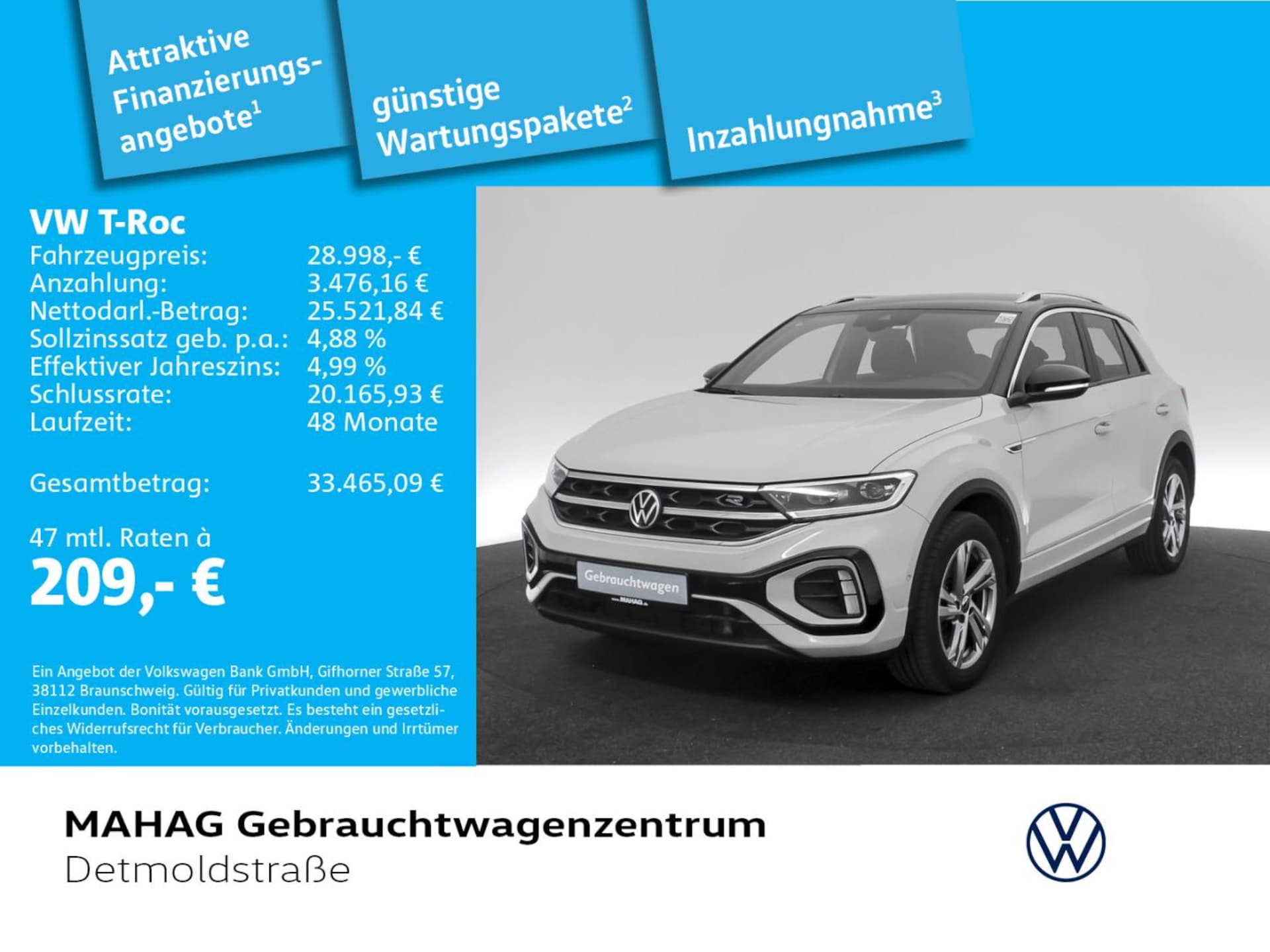 Volkswagen T-Roc R-Line