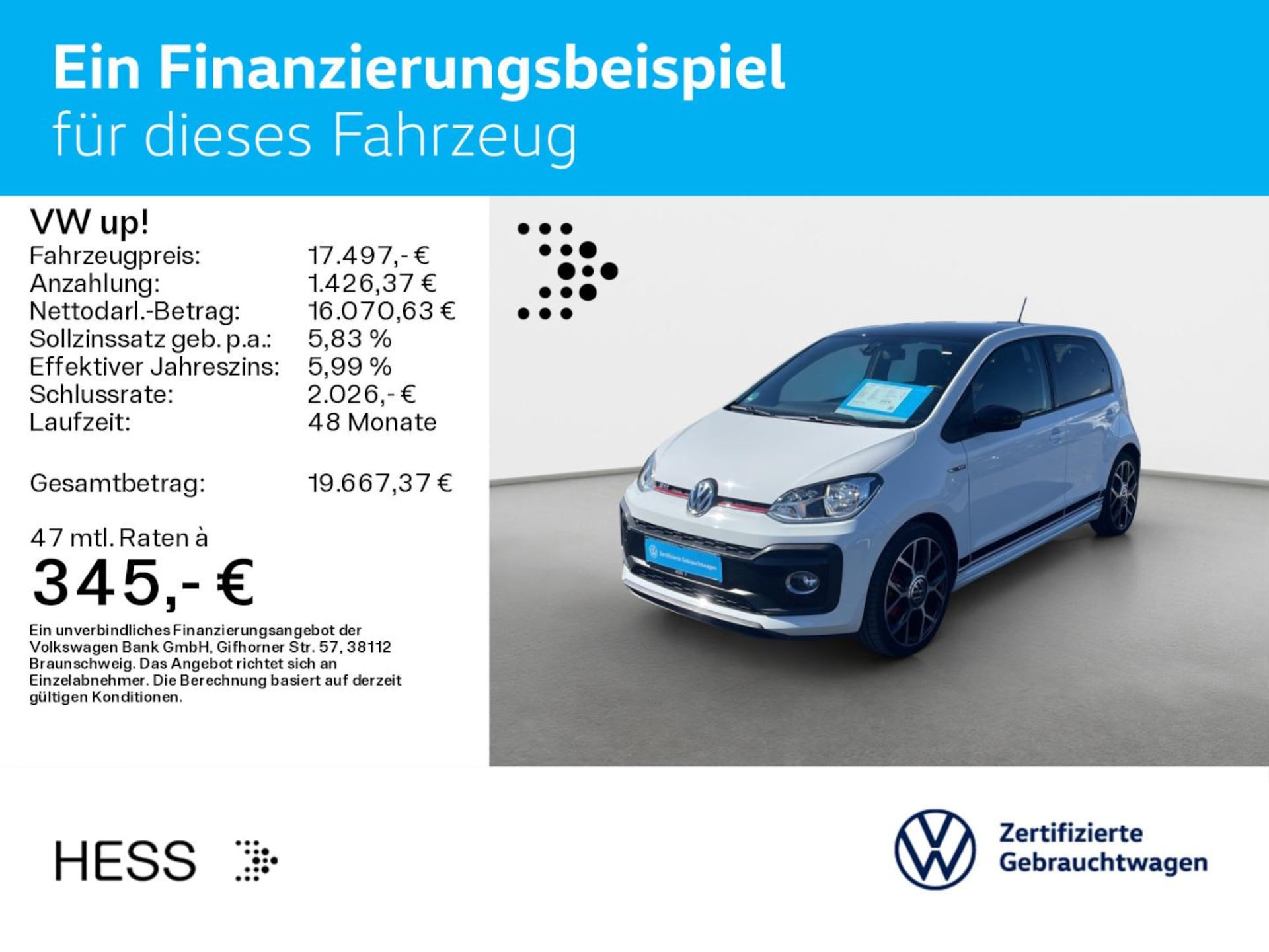 Volkswagen up! GTI