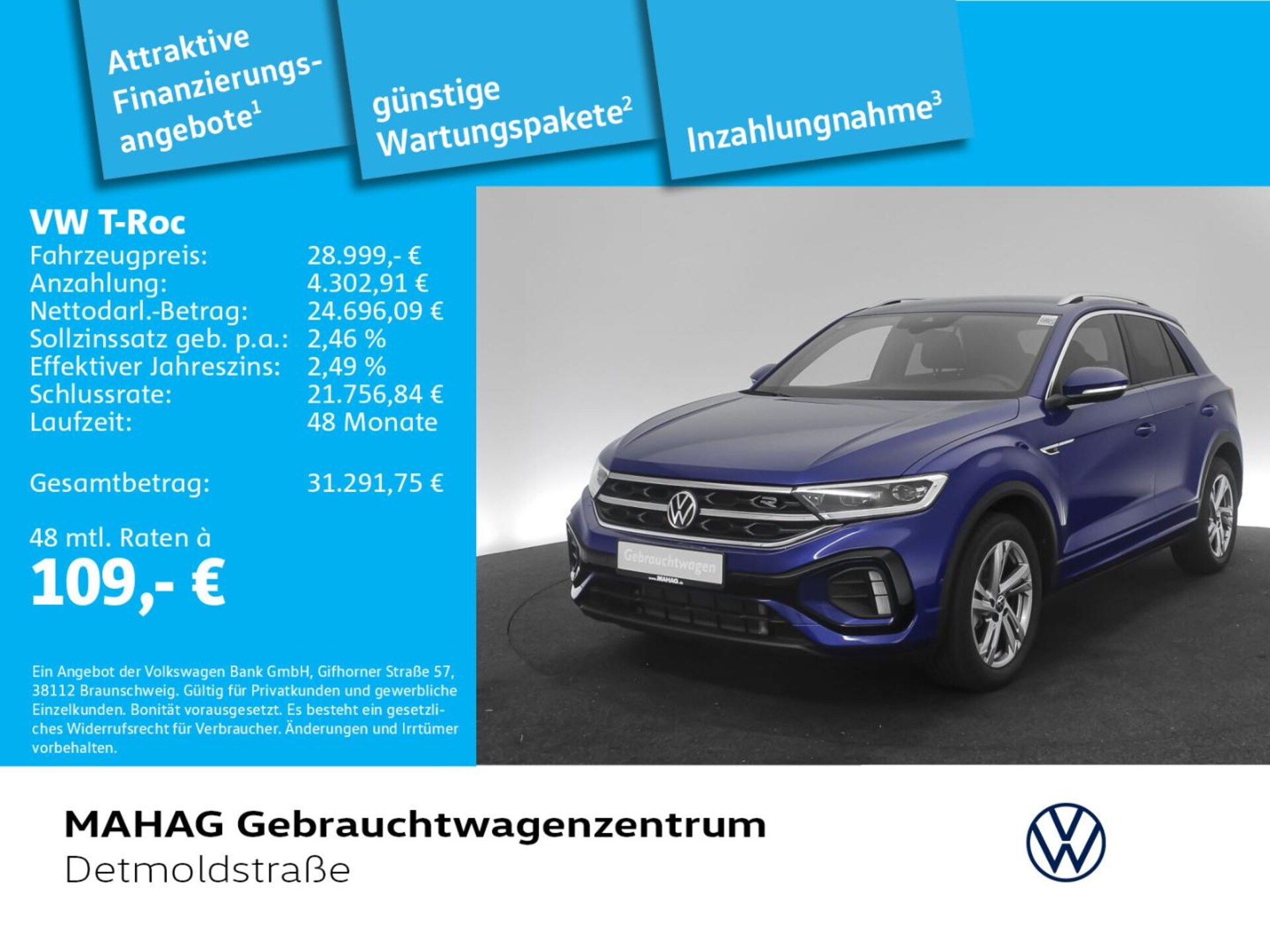 Volkswagen T-Roc R-Line