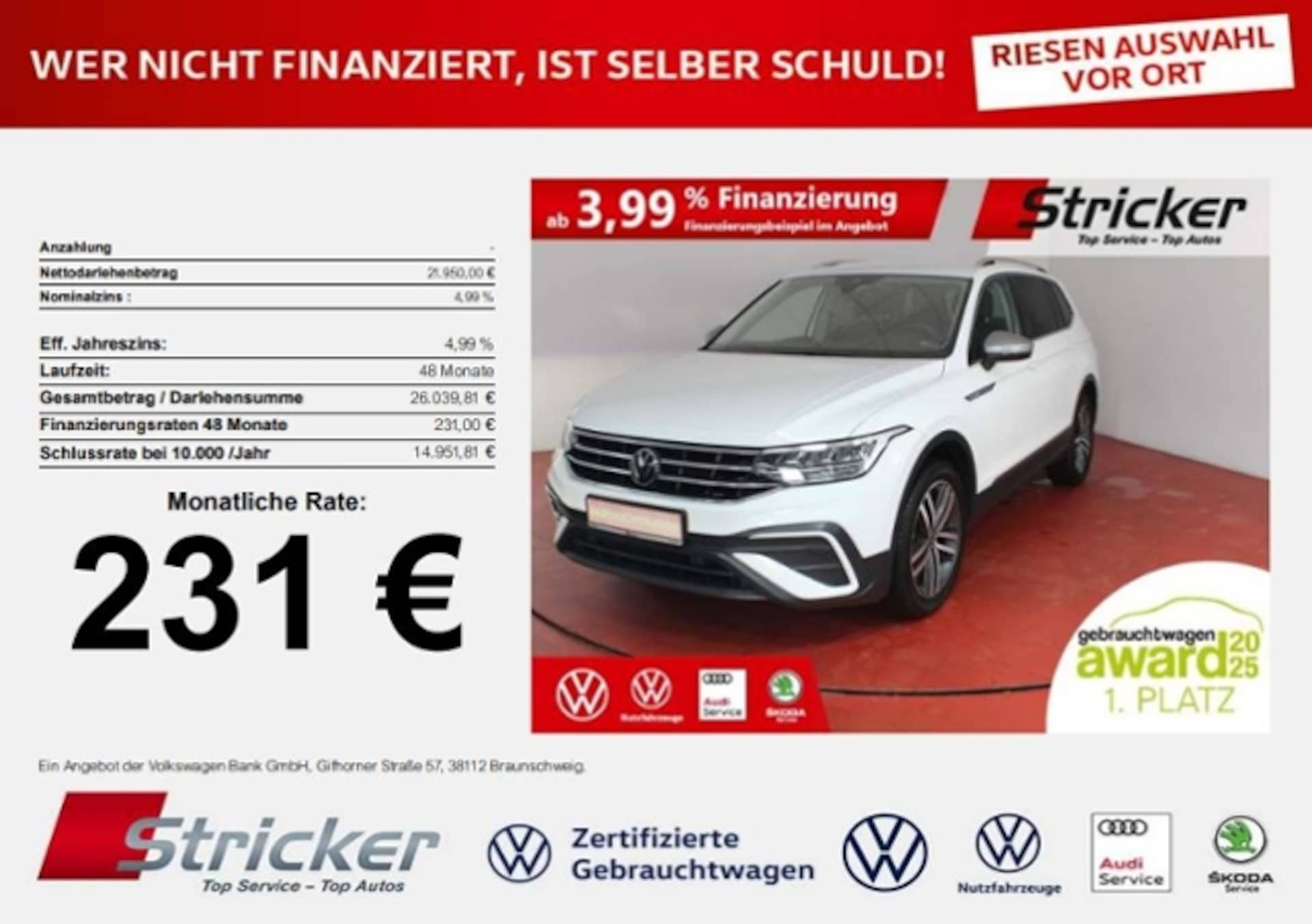 Volkswagen Tiguan Allspace Life