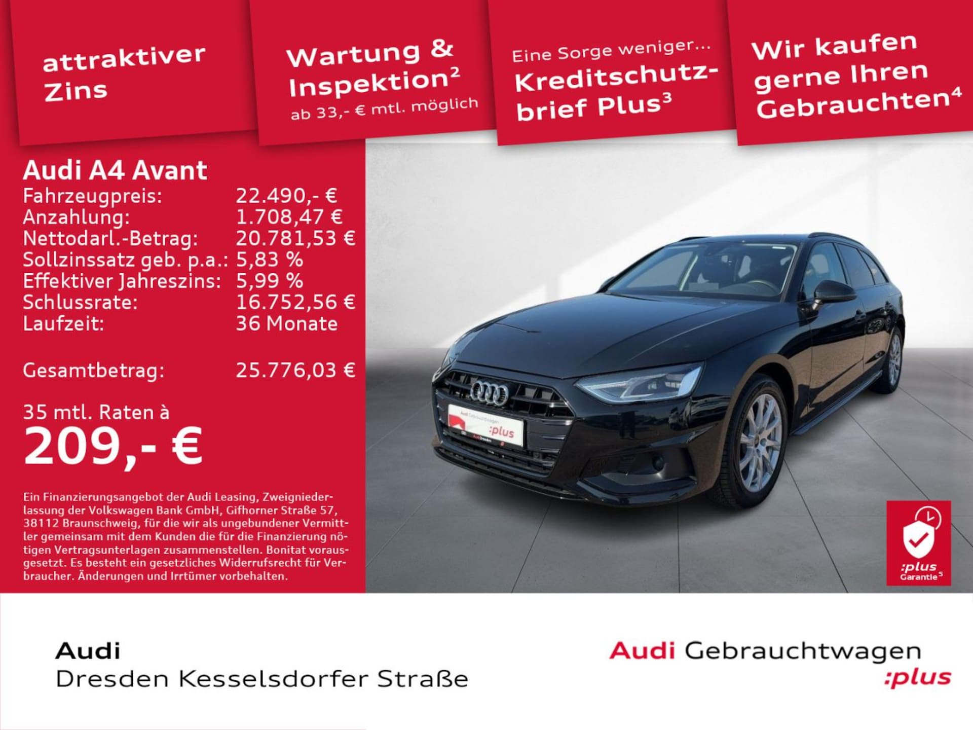 Audi A4 Avant Advanced