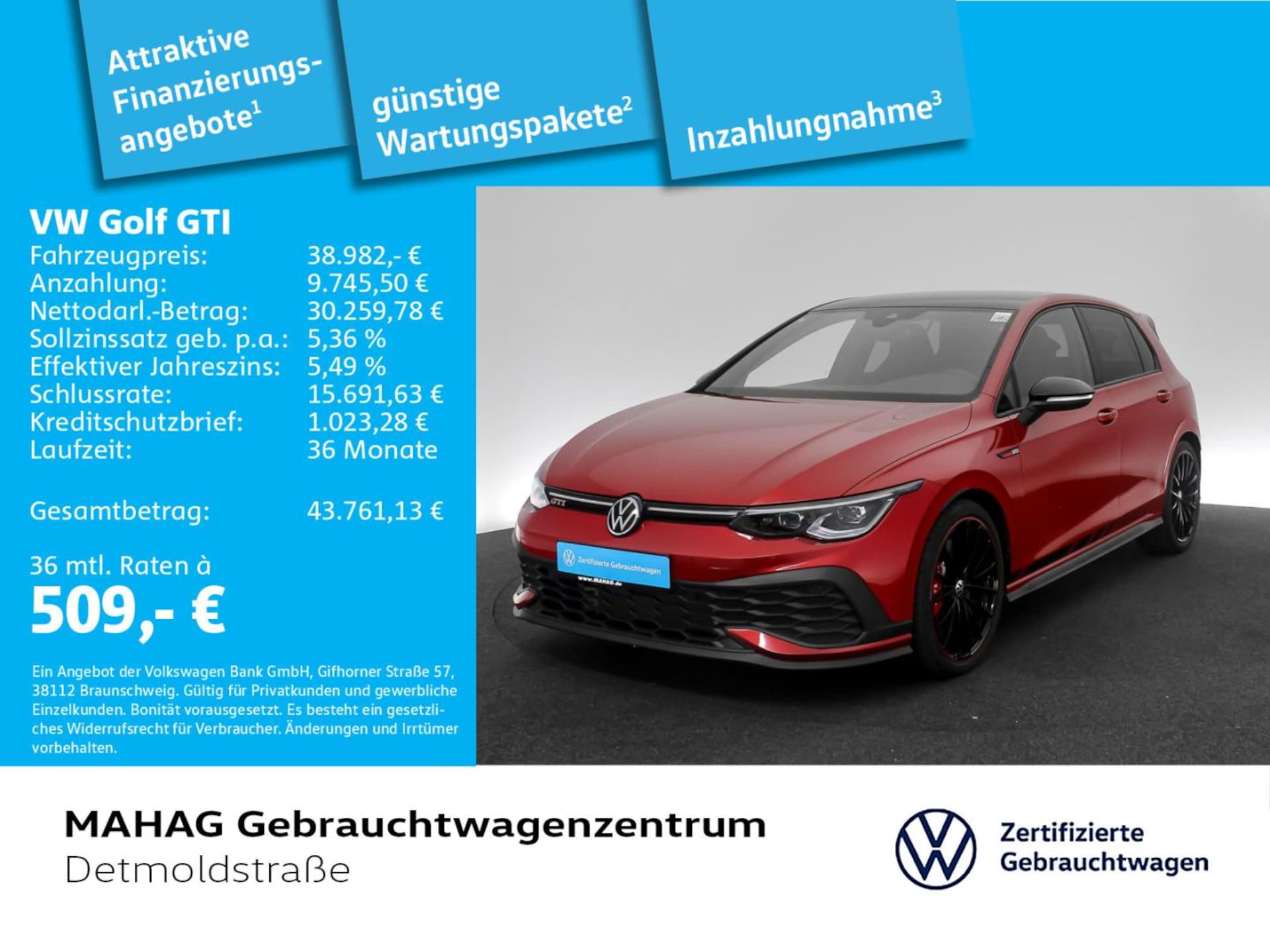 Volkswagen Golf GTI Clubsport