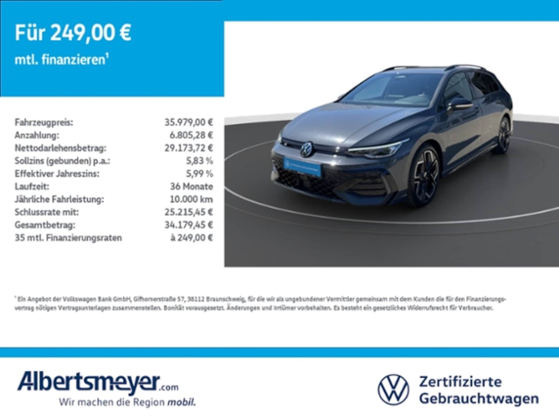 Volkswagen Golf Variant R-Line