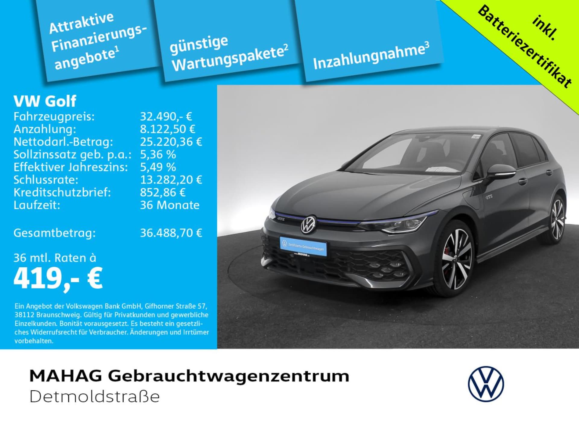 Volkswagen Golf GTE