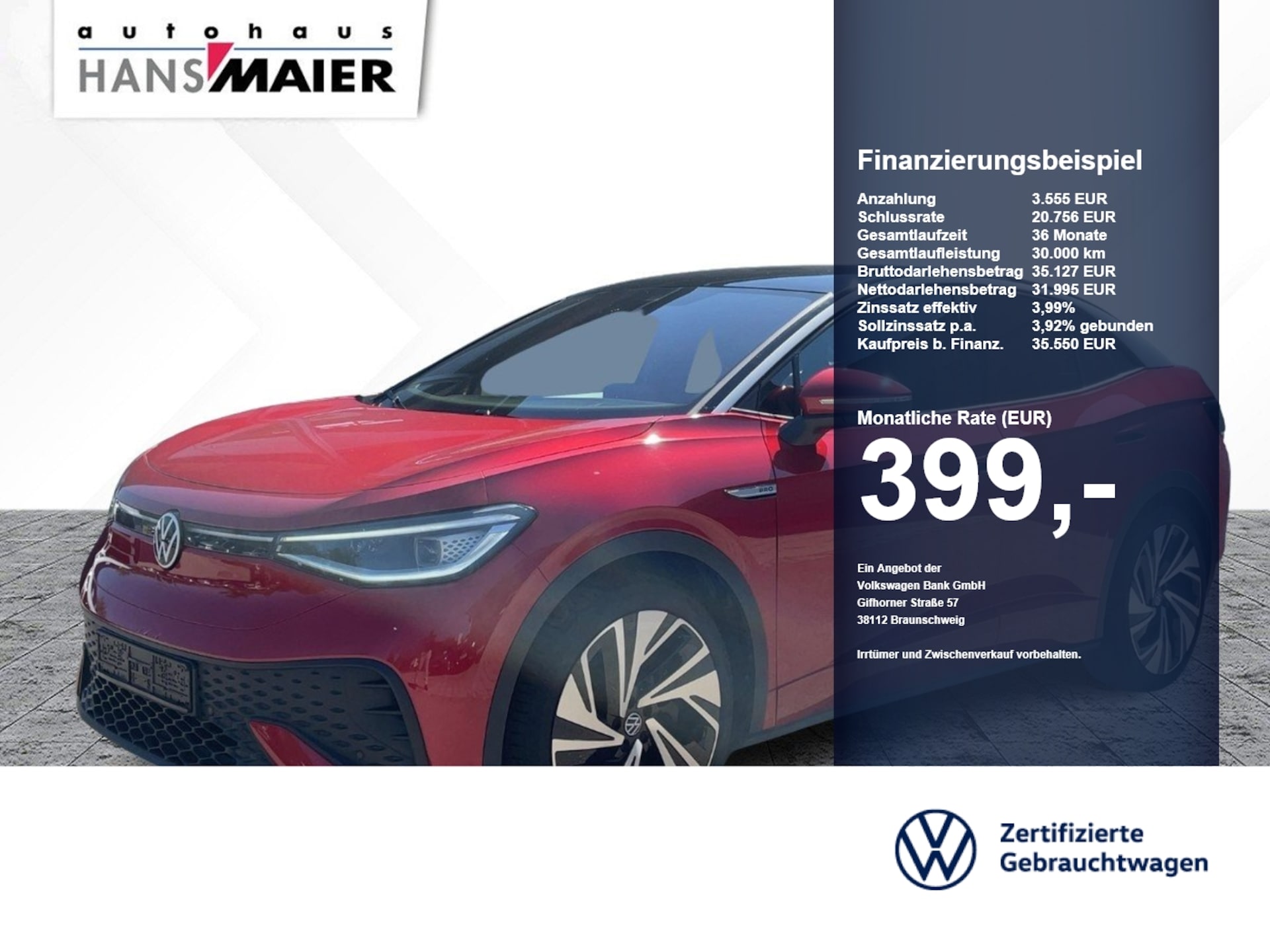 Volkswagen ID.5 Pro Performance