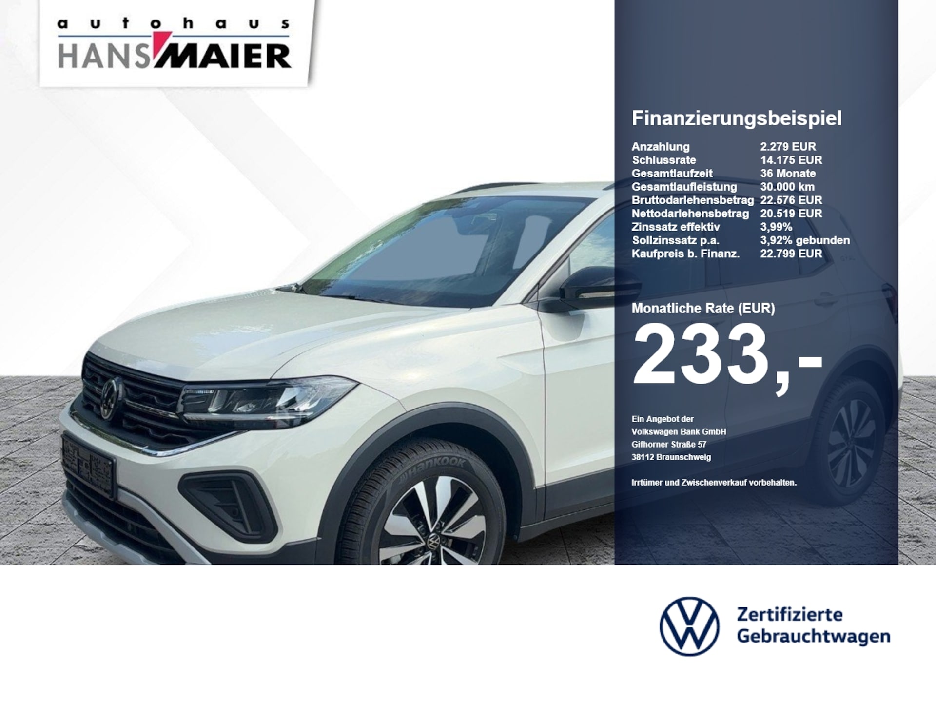 Volkswagen T-Cross Life