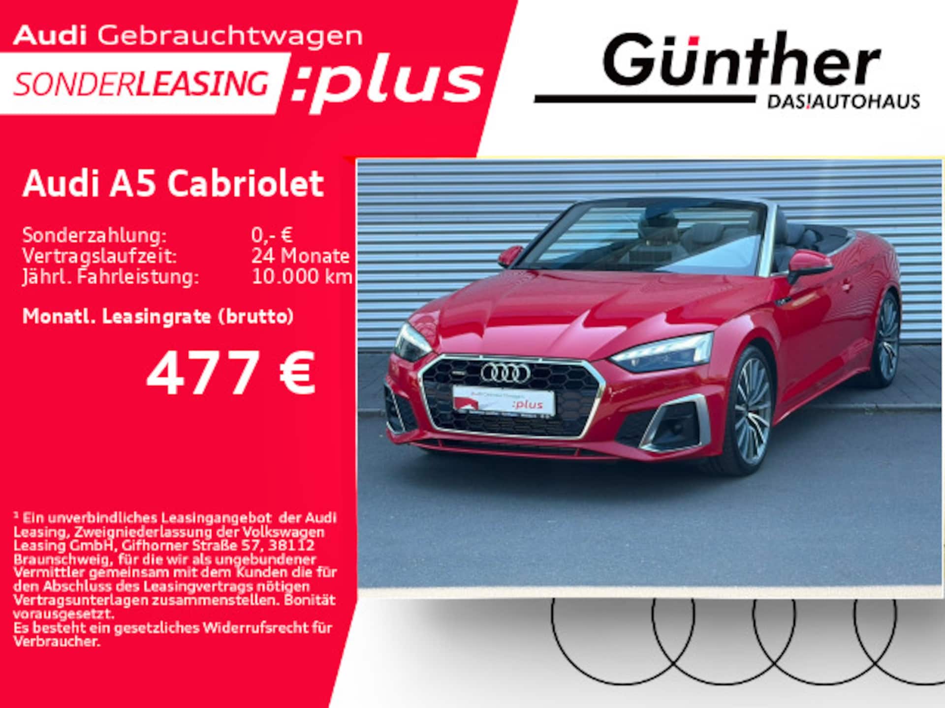 Audi A5 Cabriolet S line