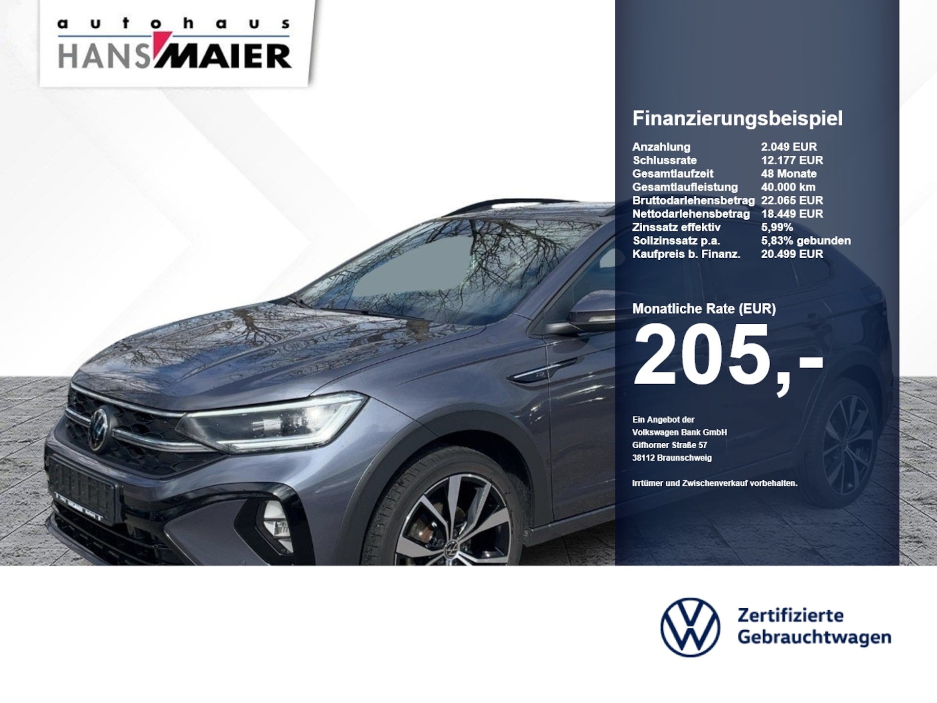 Volkswagen Taigo R-Line