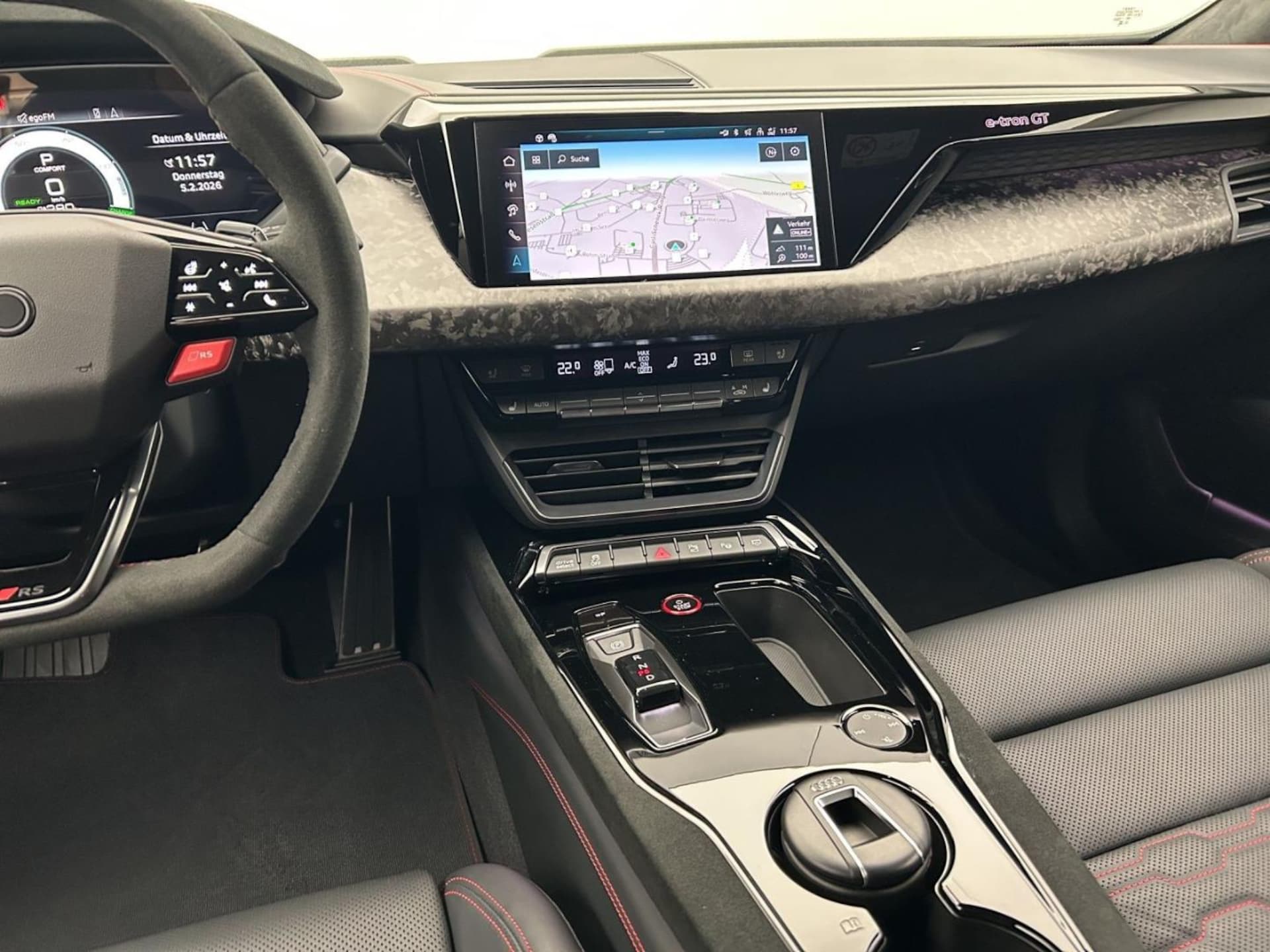 Audi RS e-tron GT performance