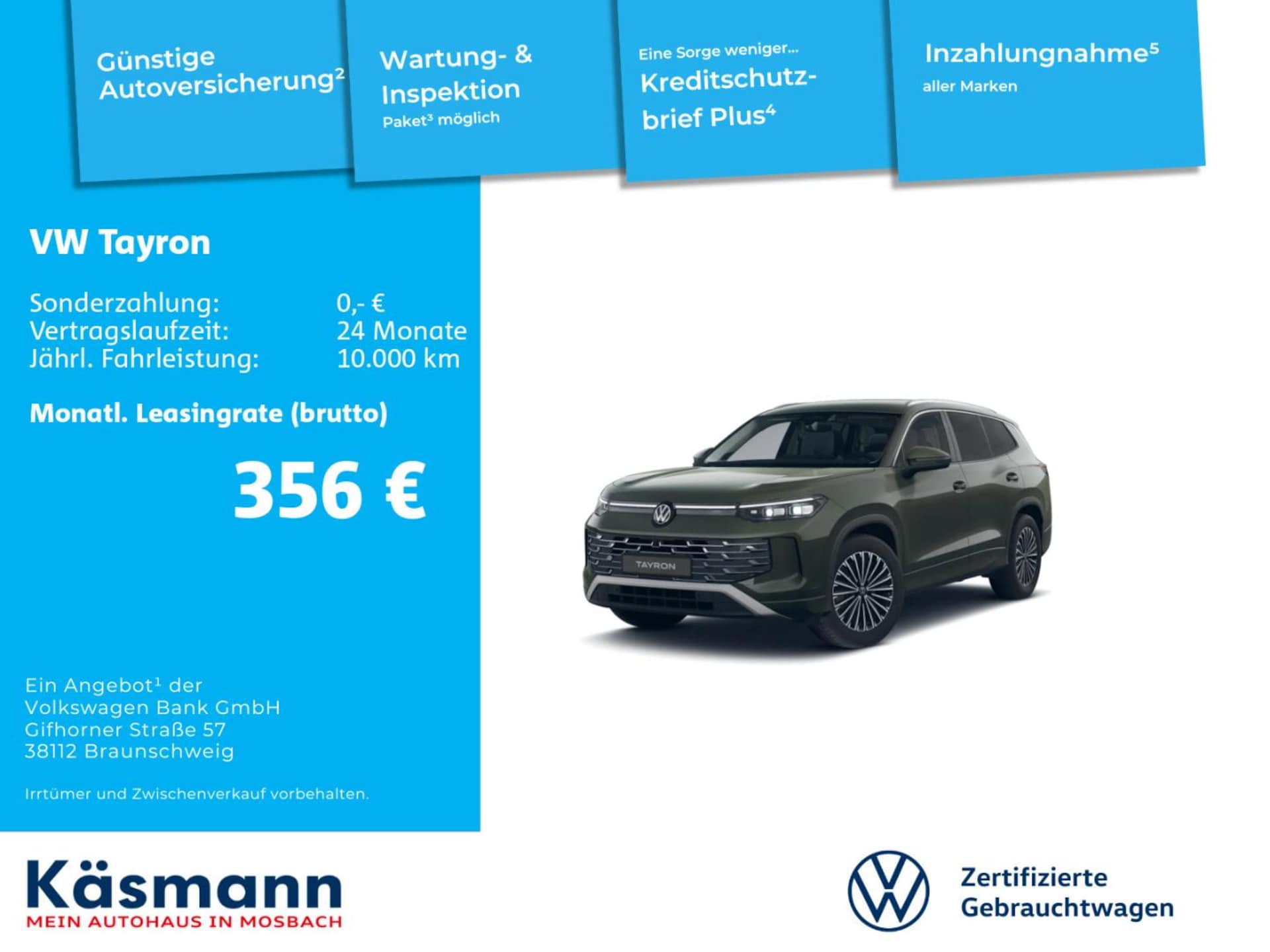 Volkswagen Tayron Elegance