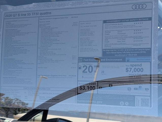 2026 Audi Q7