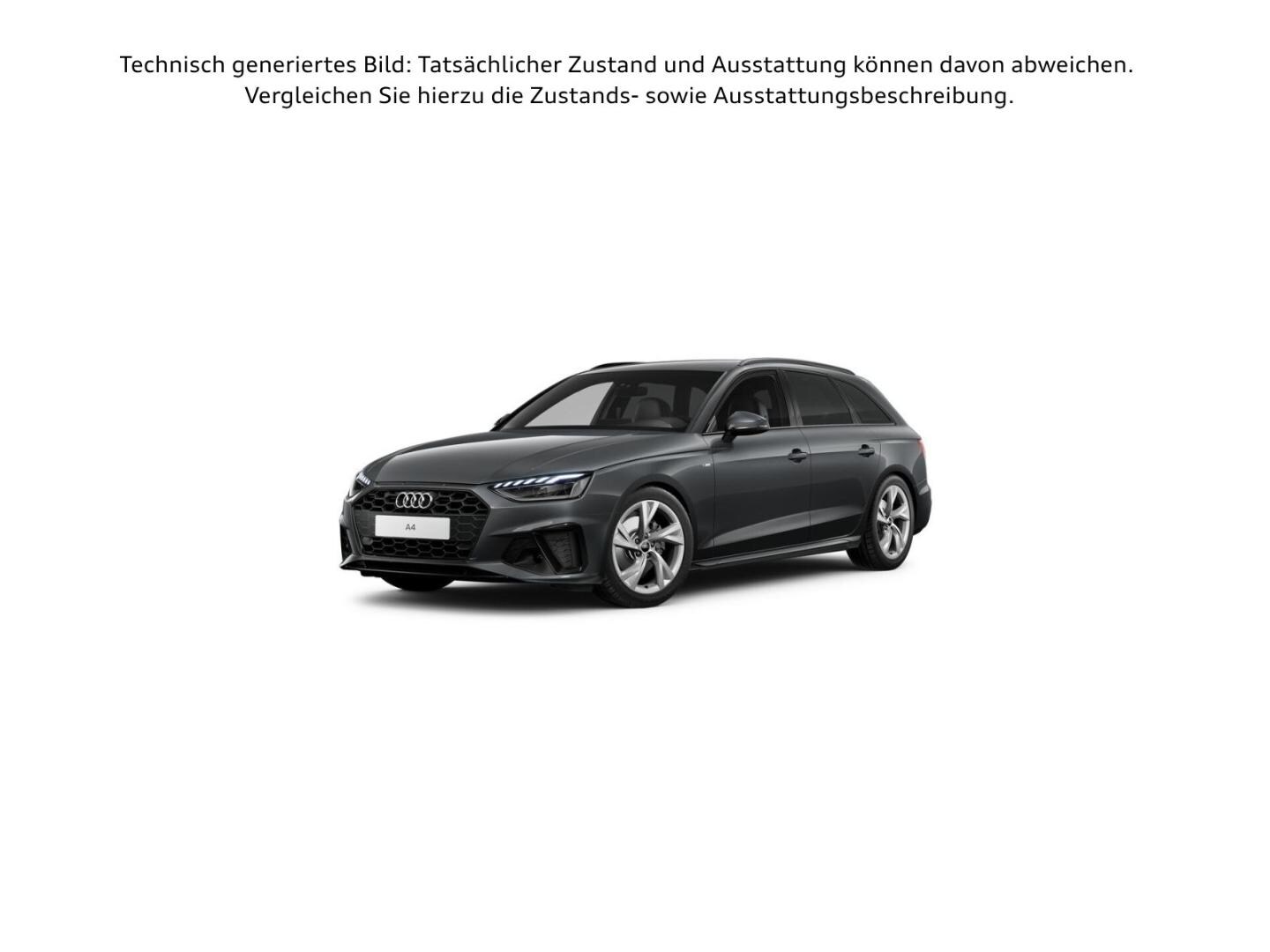 Bild über Audi A4 Avant S line 35 TFSI S tronic - für weitere Informationen kontaktieren Sie den Audi Partner