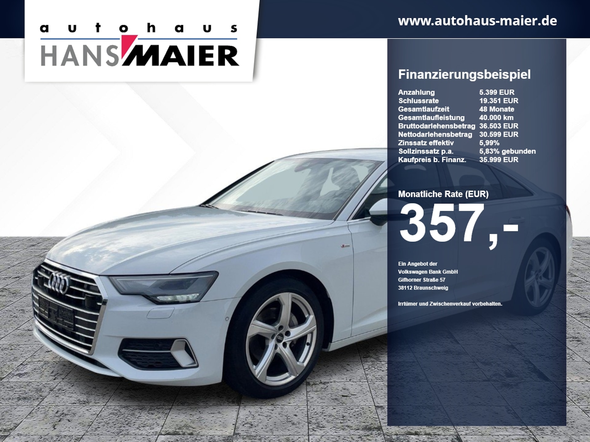 Audi A6 Limousine 2023
