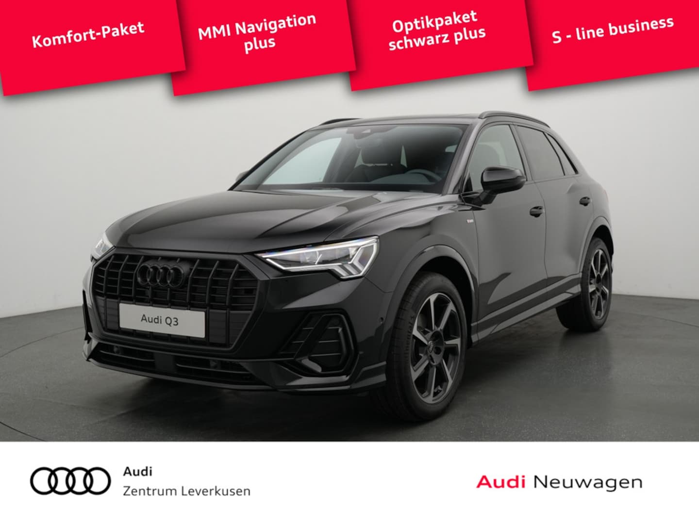 Bild über Audi Q3 TFSI 110 kW S tronic - für weitere Informationen kontaktieren Sie den Audi Partner