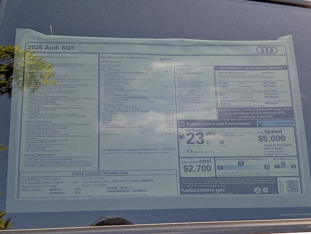 2026 Audi SQ5