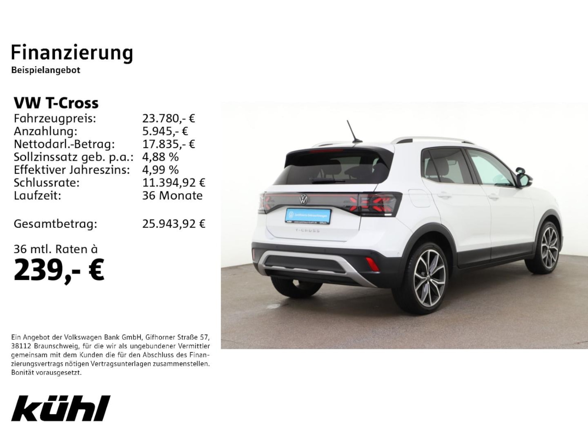 Volkswagen T-Cross Style