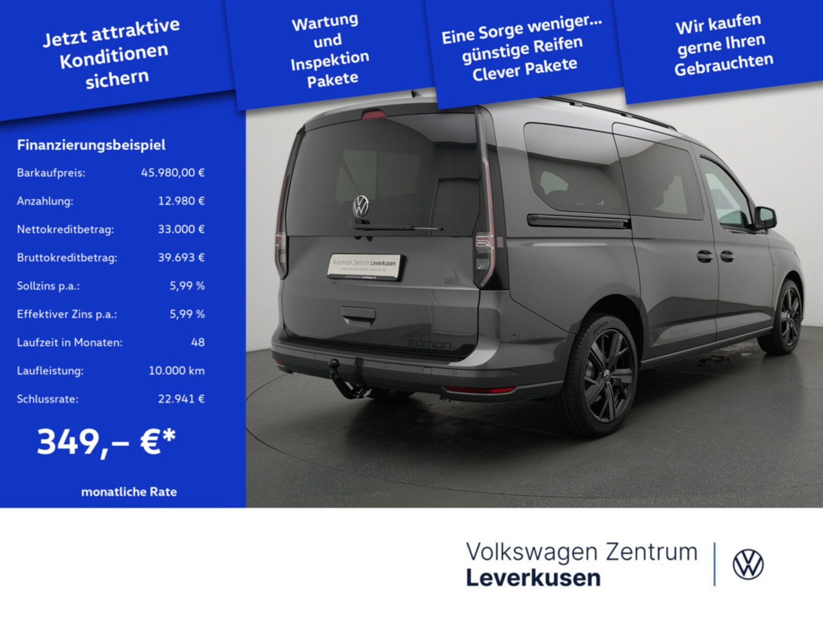 Volkswagen Caddy Maxi – Bild 2