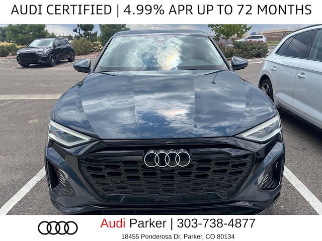 Used 2024 Audi Q8 Sportback e-tron Premium Plus with VIN WA1CAAGE9RB021247 for sale in Parker, CO