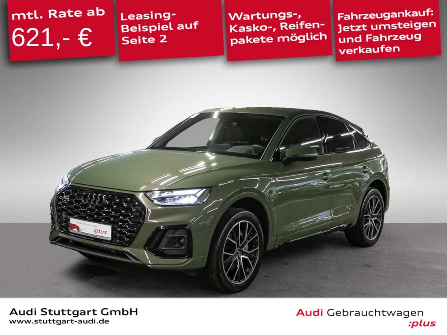 Bild über Audi Q5 Sportback 40 TFSI quattro S tronic - für weitere Informationen kontaktieren Sie den Audi Partner