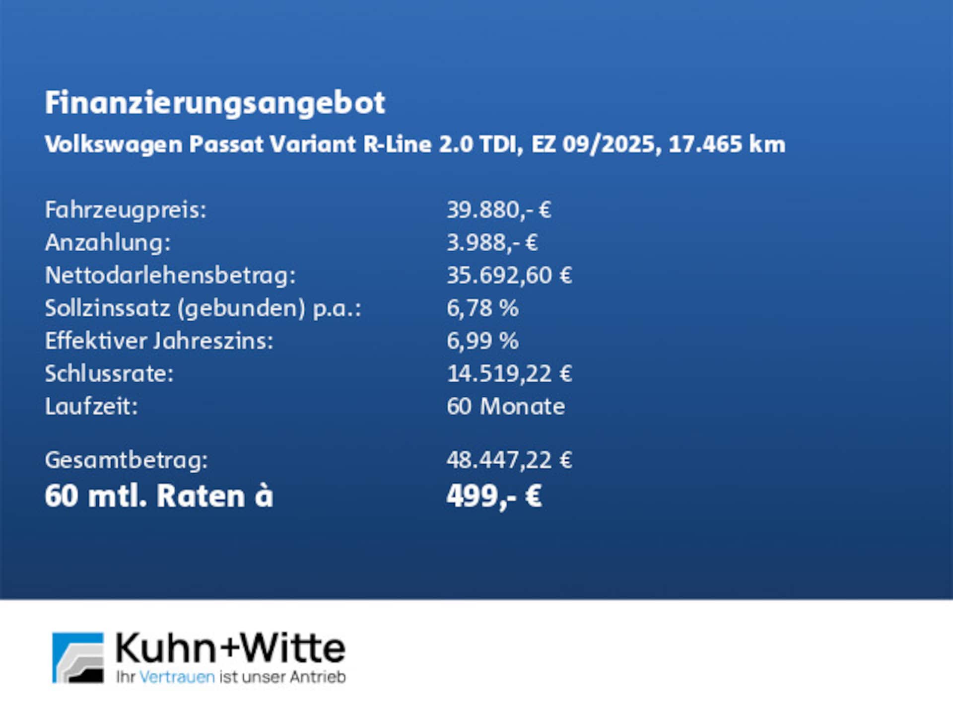 Volkswagen Passat R-Line
